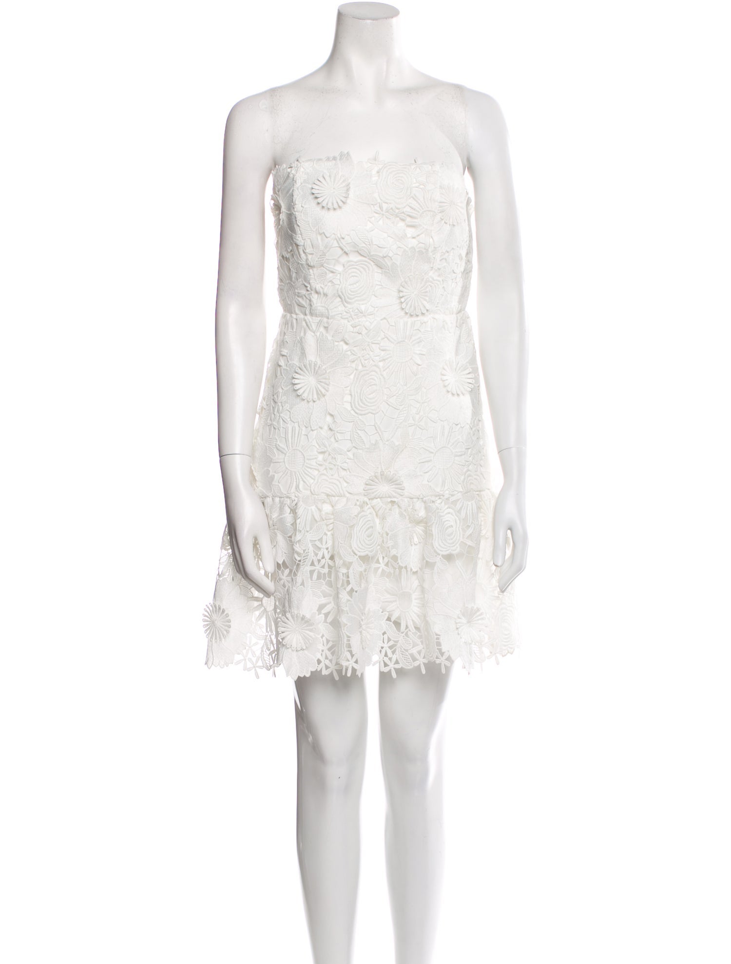 Milly Strapless Mini Dress