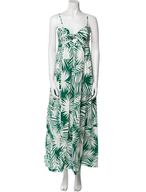 Milly Printed Midi Length Dress