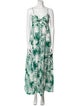Milly Printed Midi Length Dress