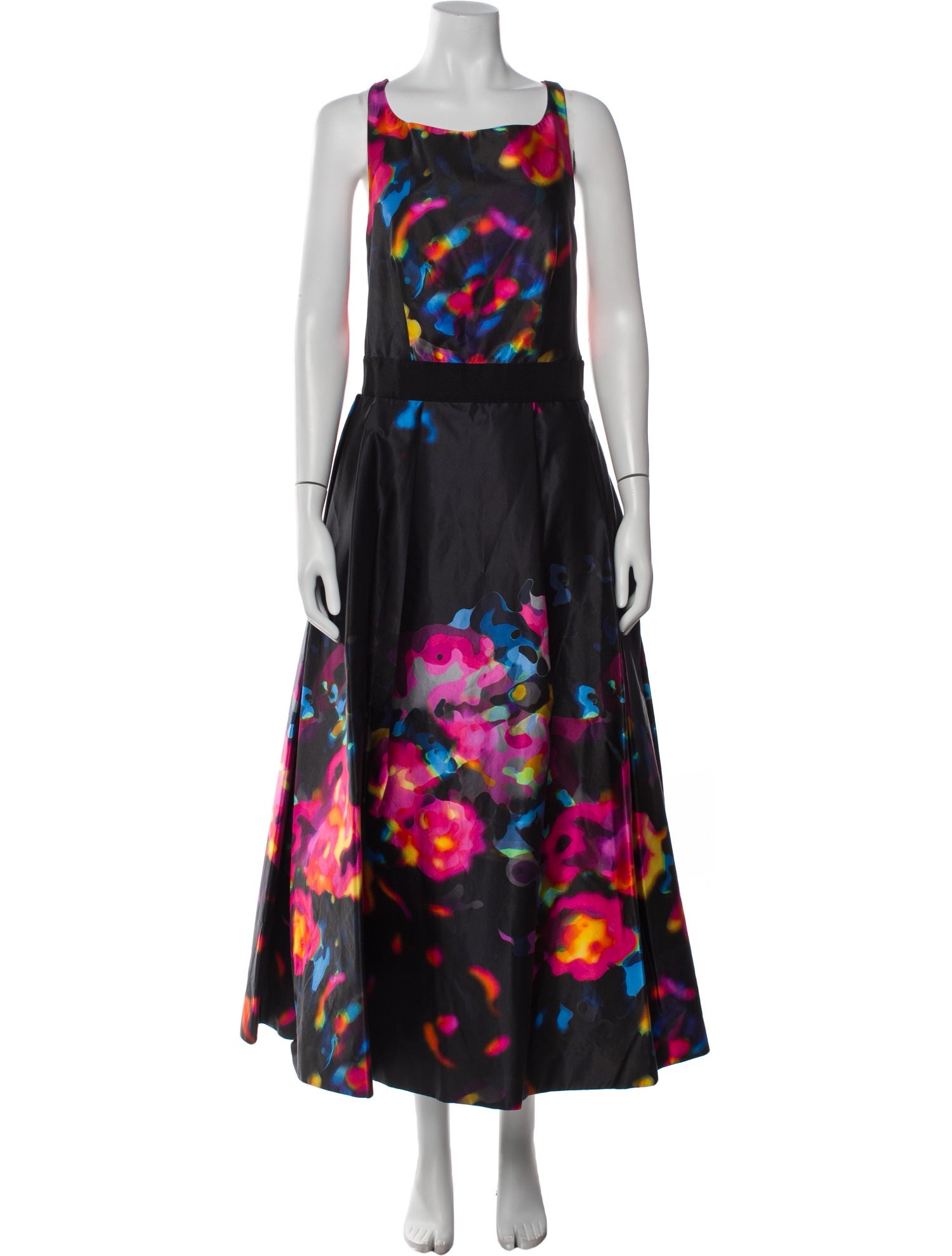 Milly Printed Long Dress