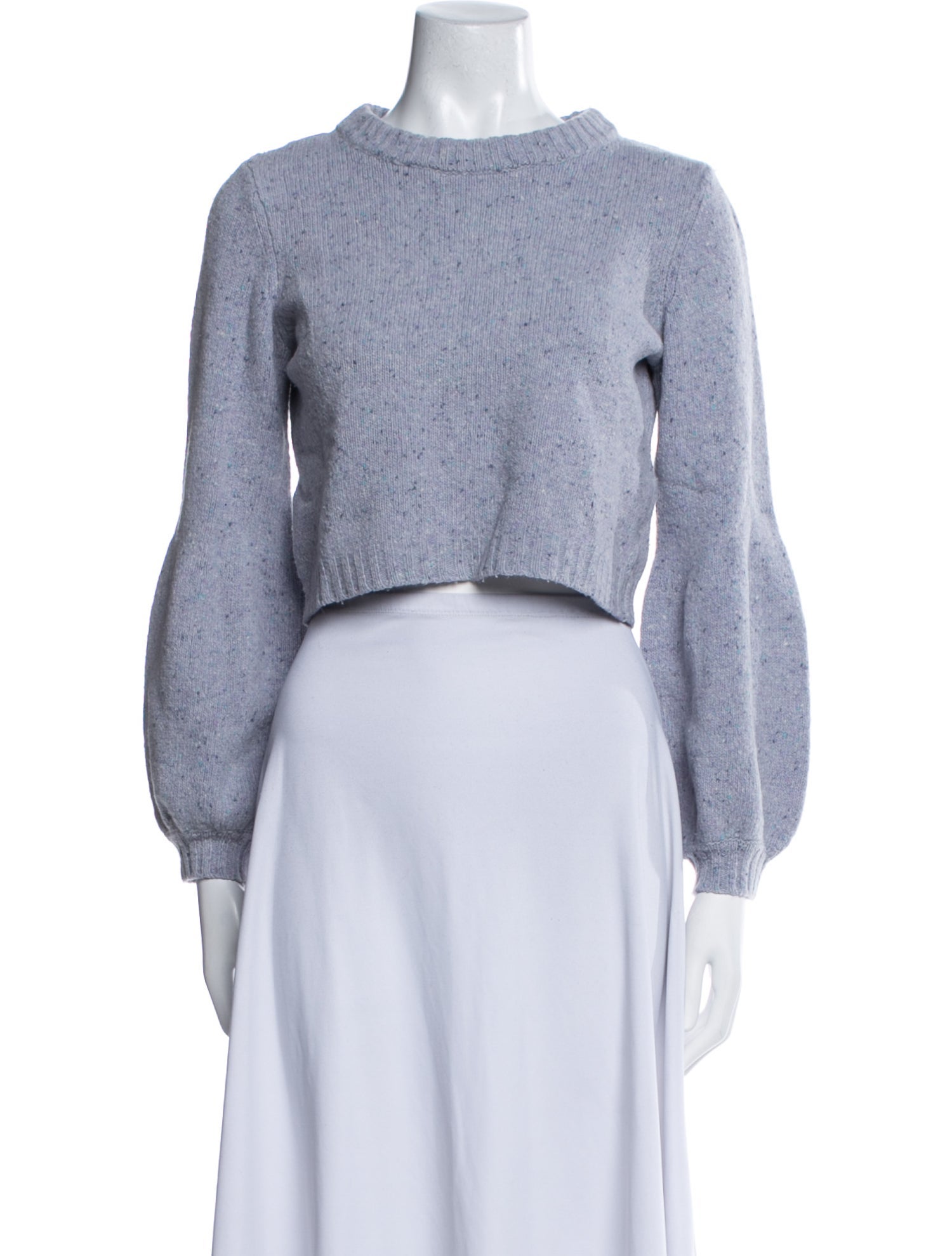 Milly Wool Crew Neck Sweater