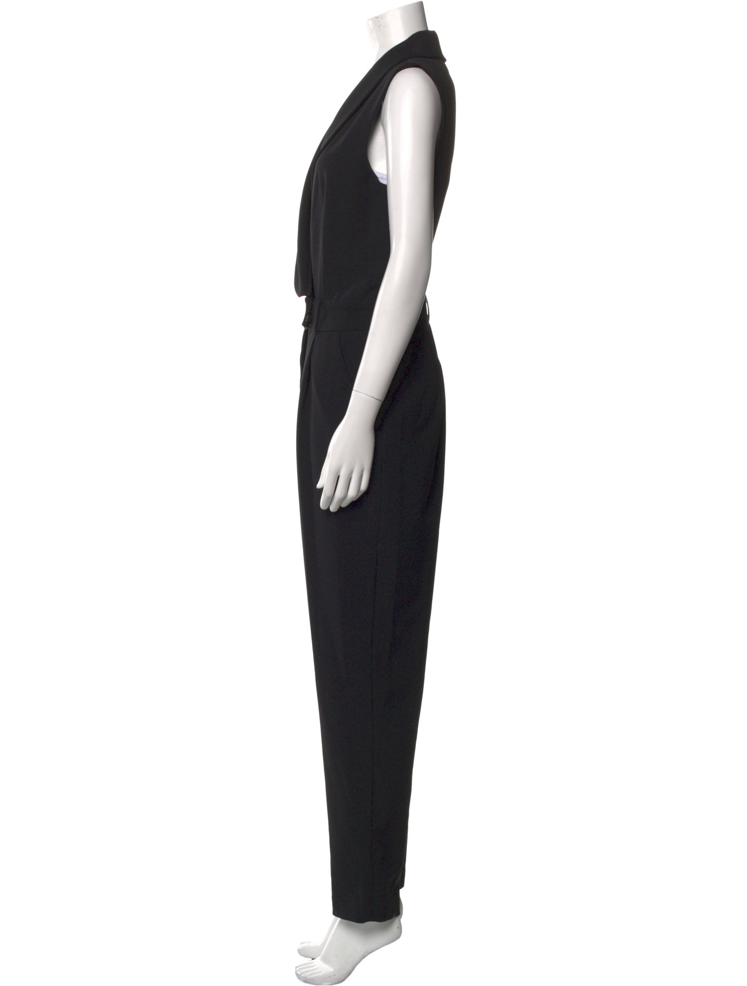 Milly V-Neck Jumpsuit