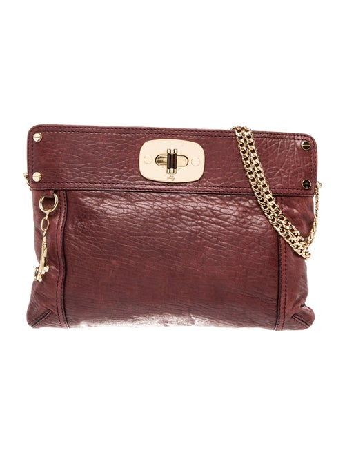 Milly Leather Clutch