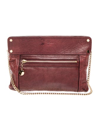 Milly Leather Clutch