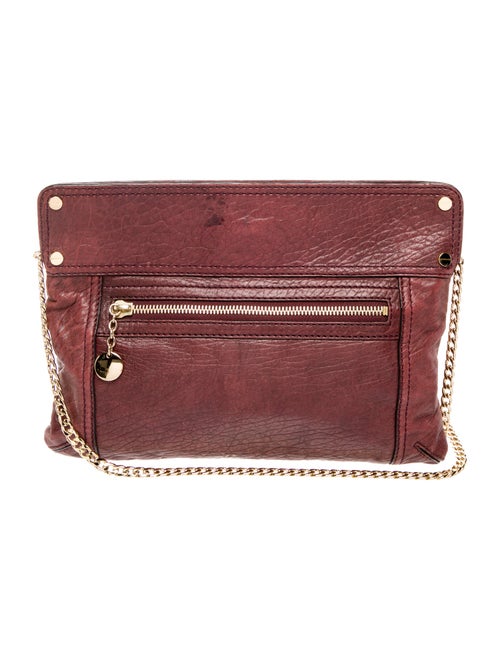 Milly Leather Clutch