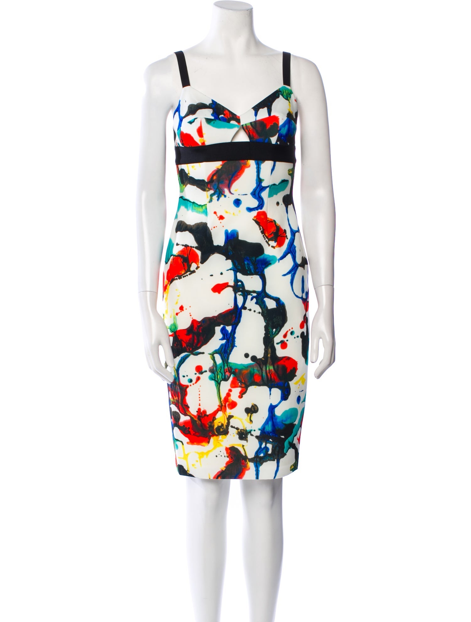 Milly Printed Knee-Length Dress w/ Tags