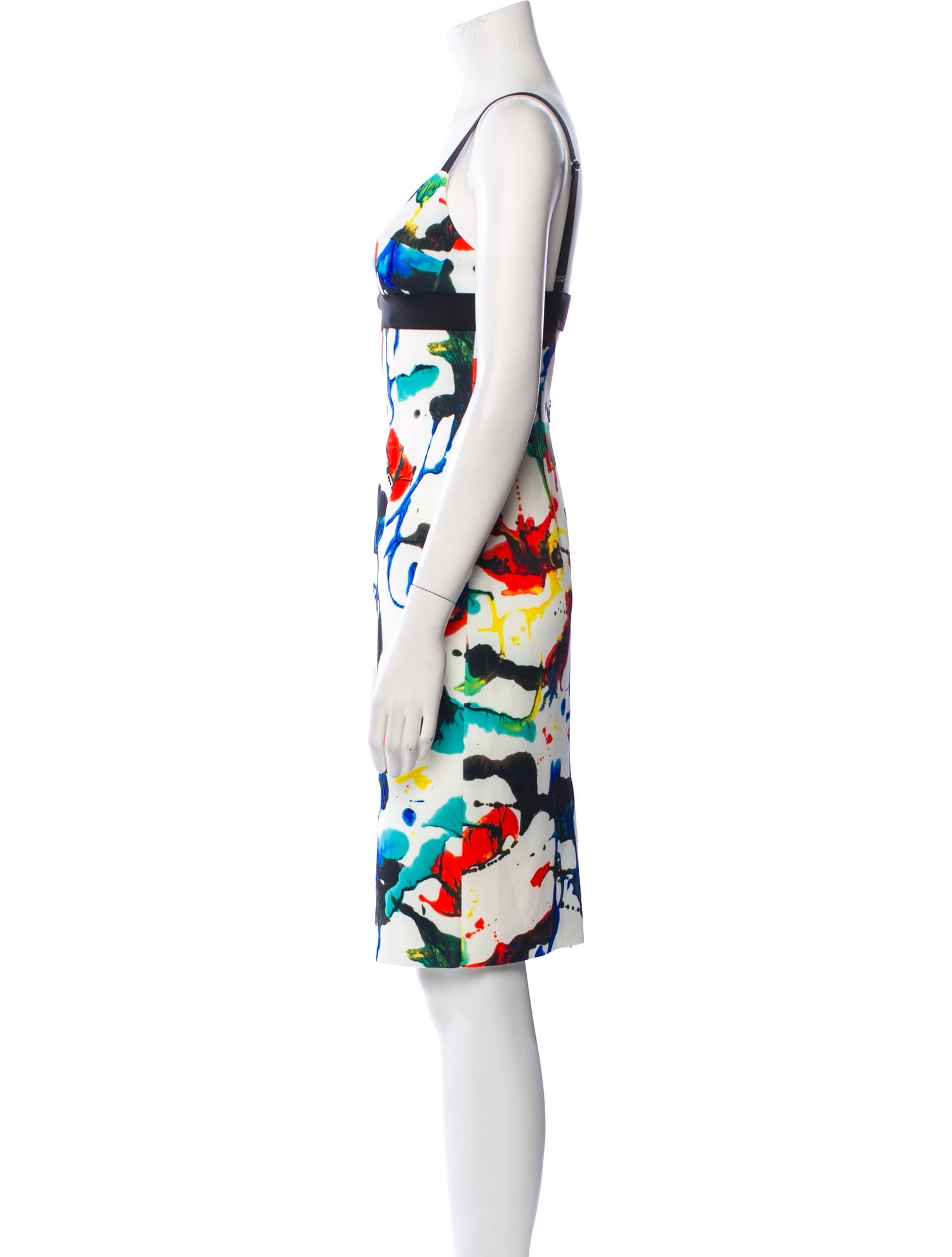 Milly Printed Knee-Length Dress w/ Tags