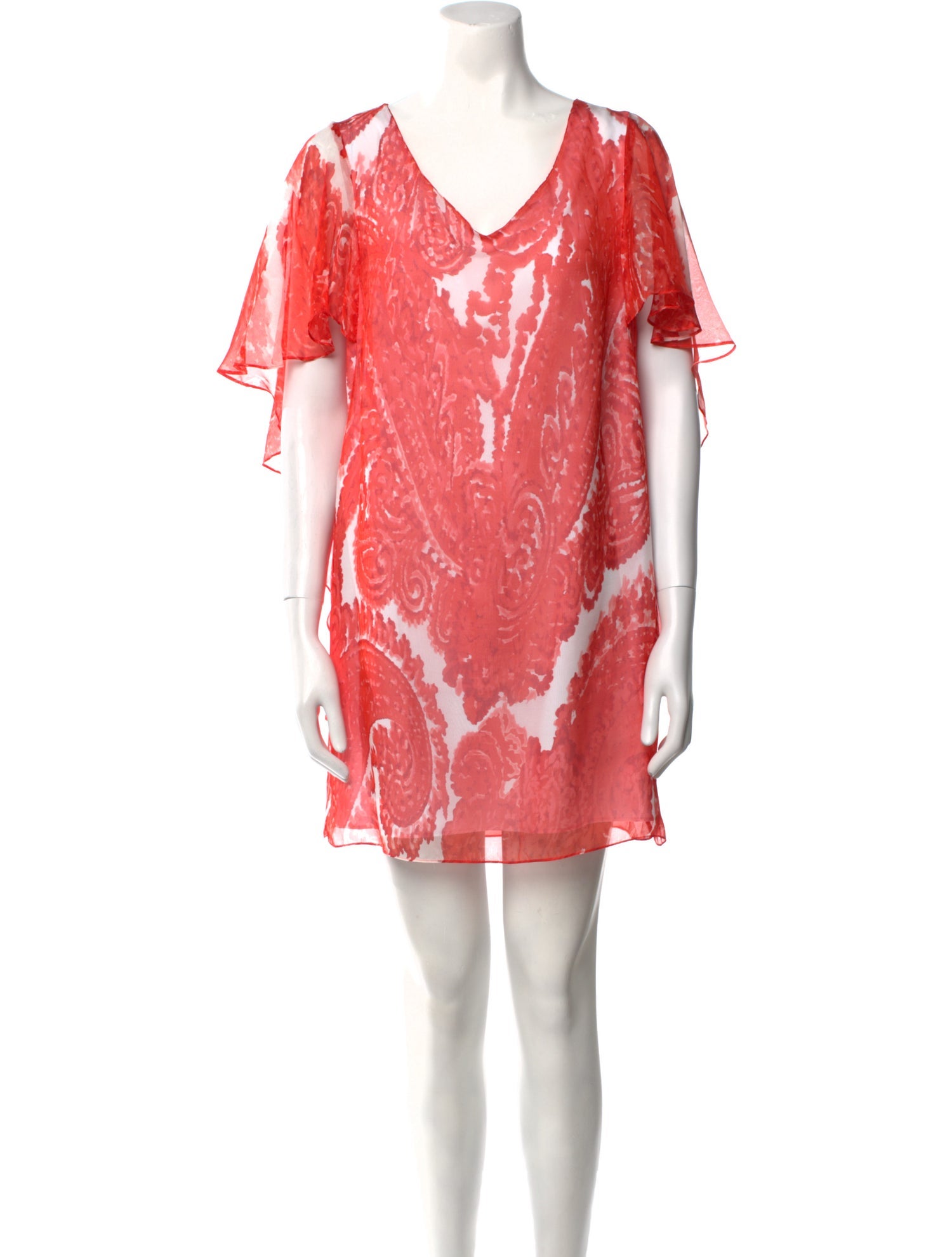 Milly Silk Mini Dress w/ Tags