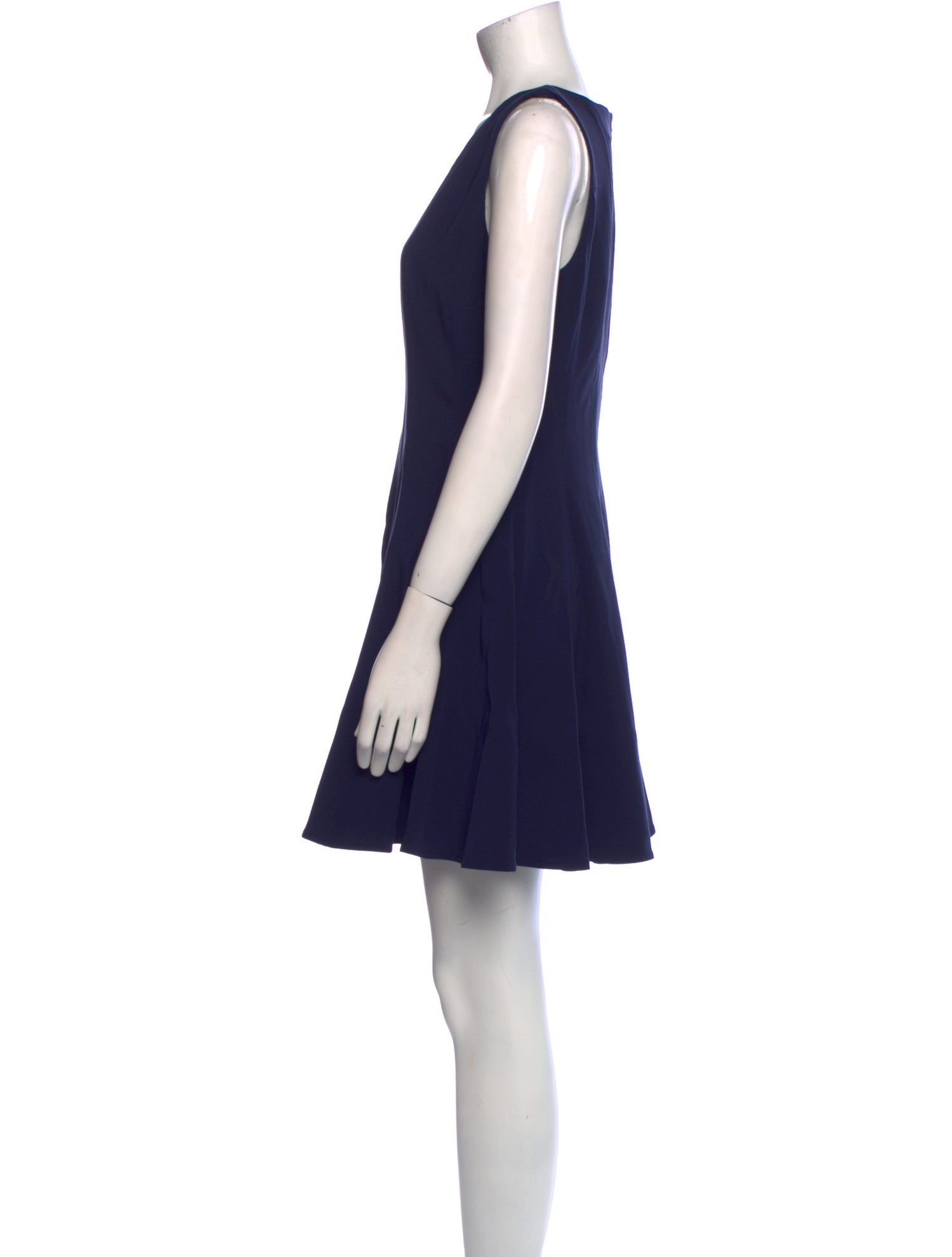 Milly V-Neck Mini Dress