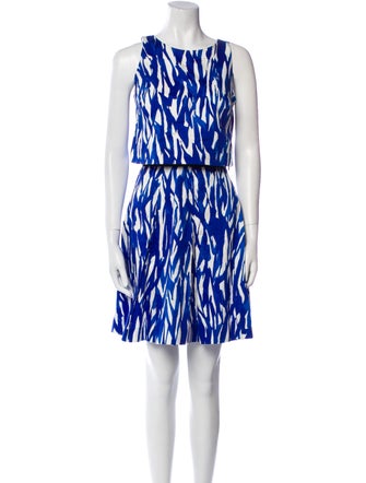 Milly Printed Keyhole Accent Short Set