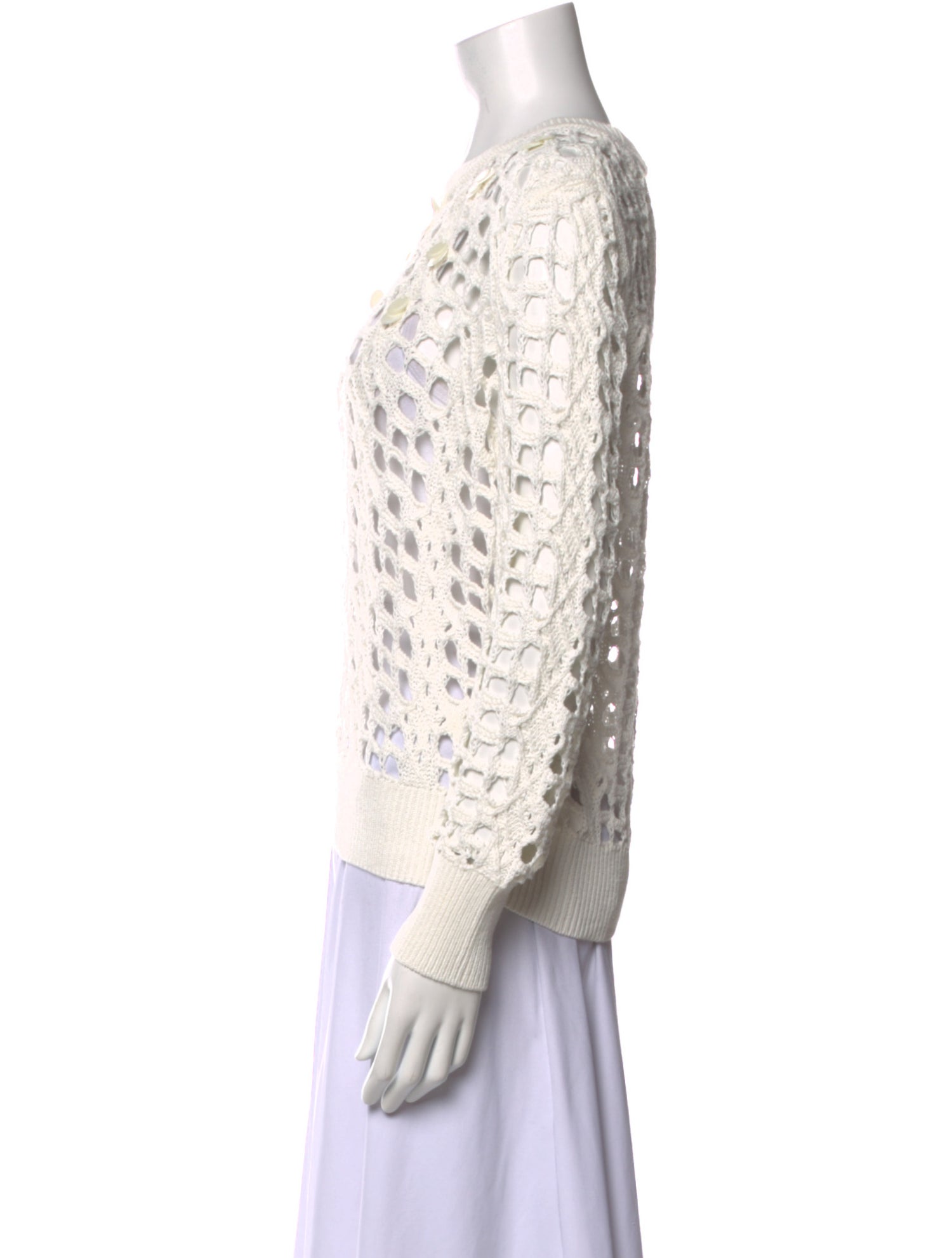 Milly Printed Crew Neck Sweater w/ Tags