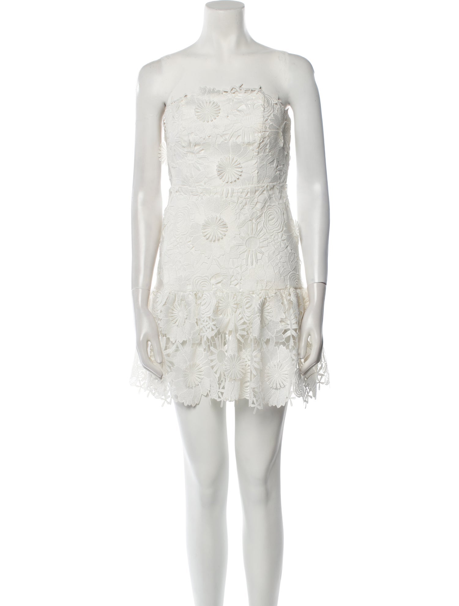 Milly Strapless Mini Dress