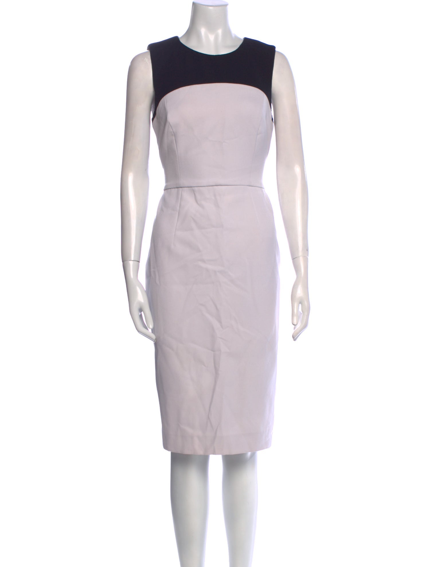 Milly Crew Neck Midi Length Dress