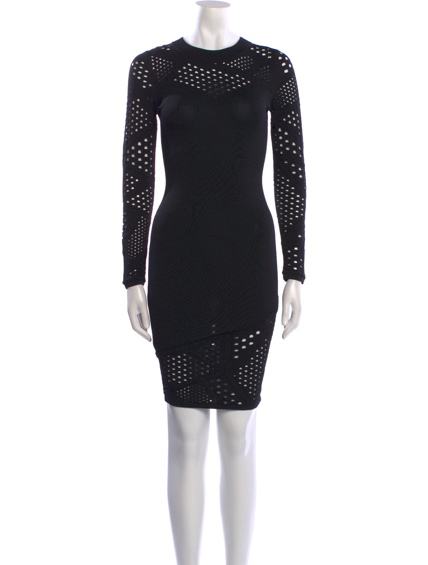 Milly Lace Pattern Mini Dress