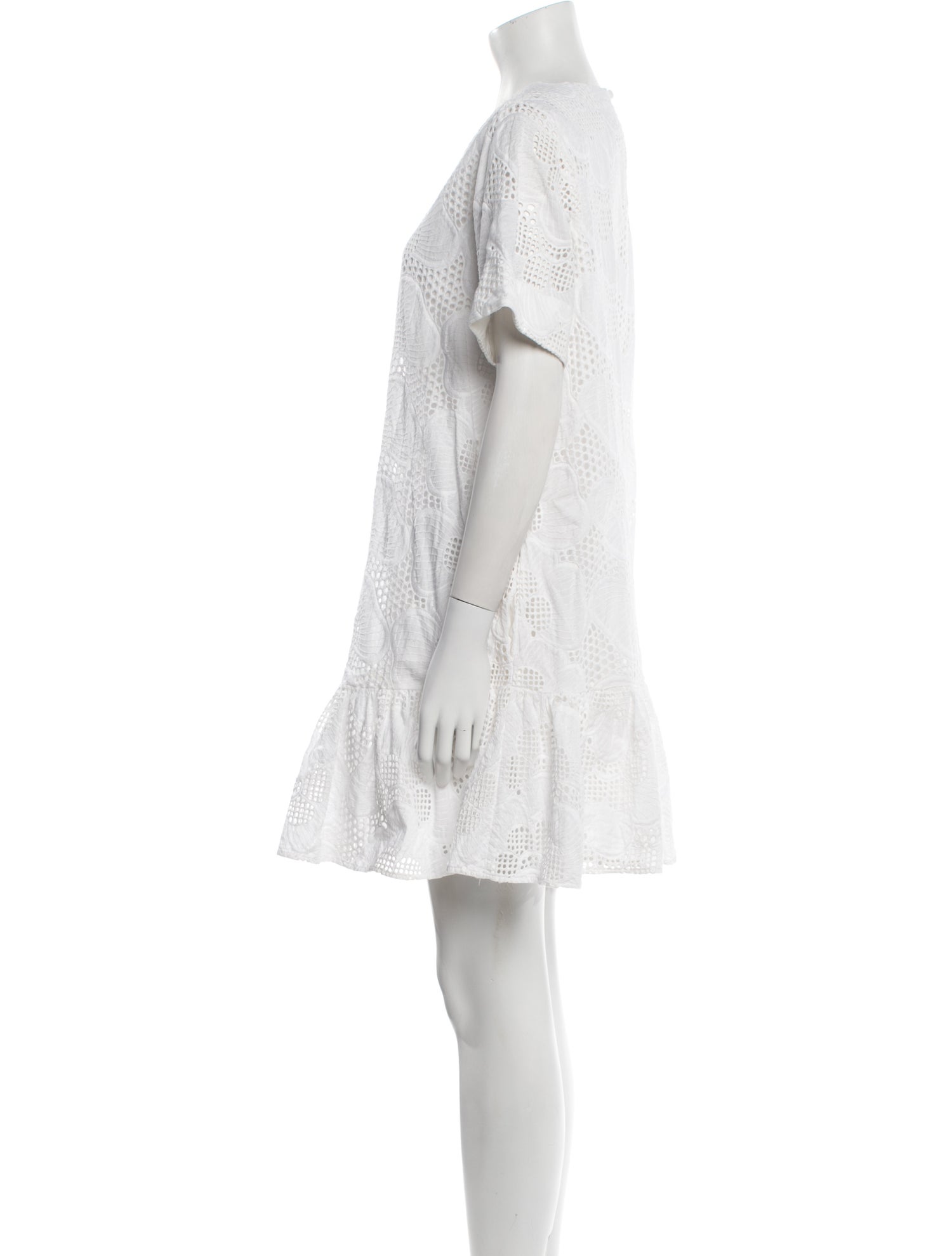 Milly Crew Neck Mini Dress