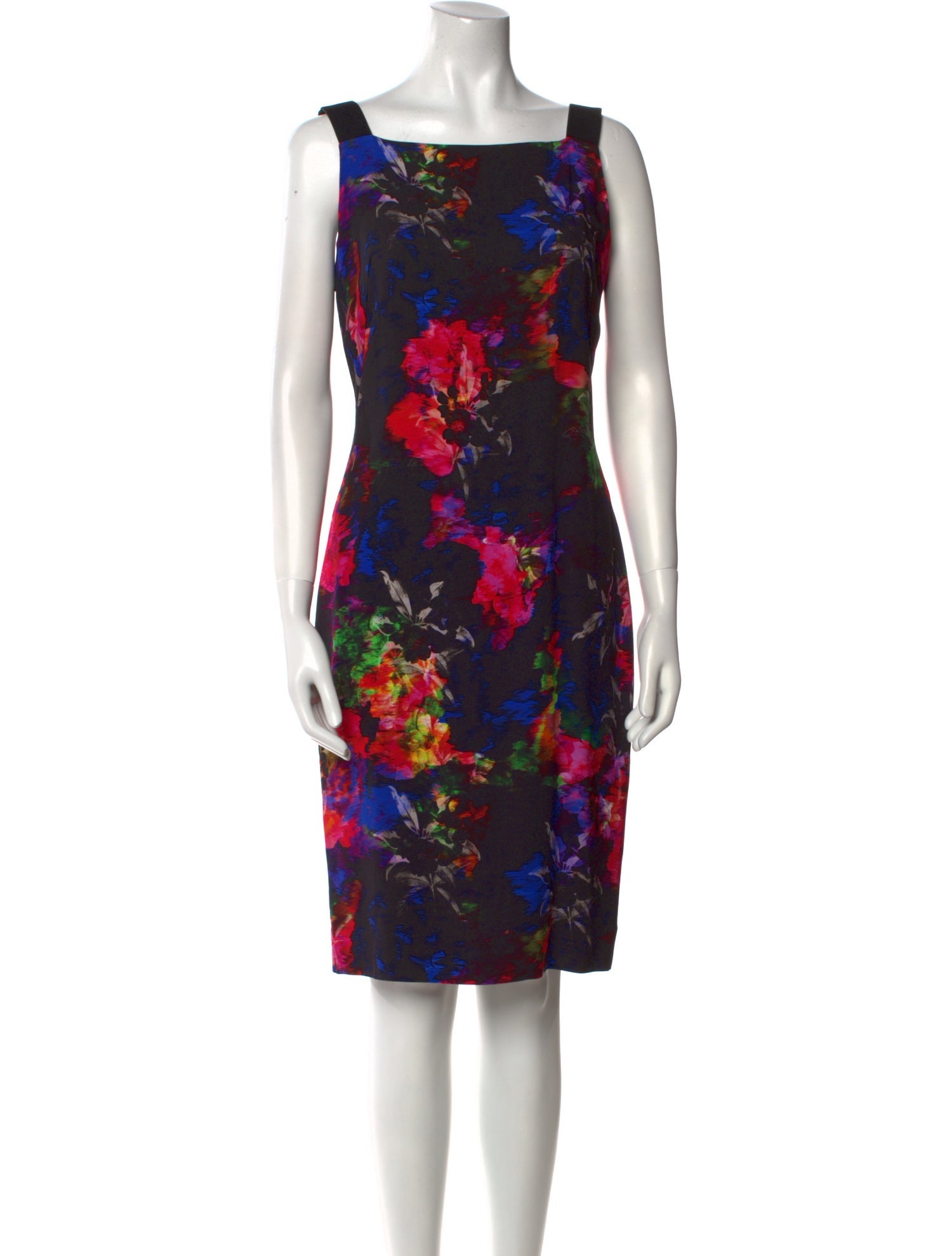 Milly Floral Print Knee-Length Dress w/ Tags