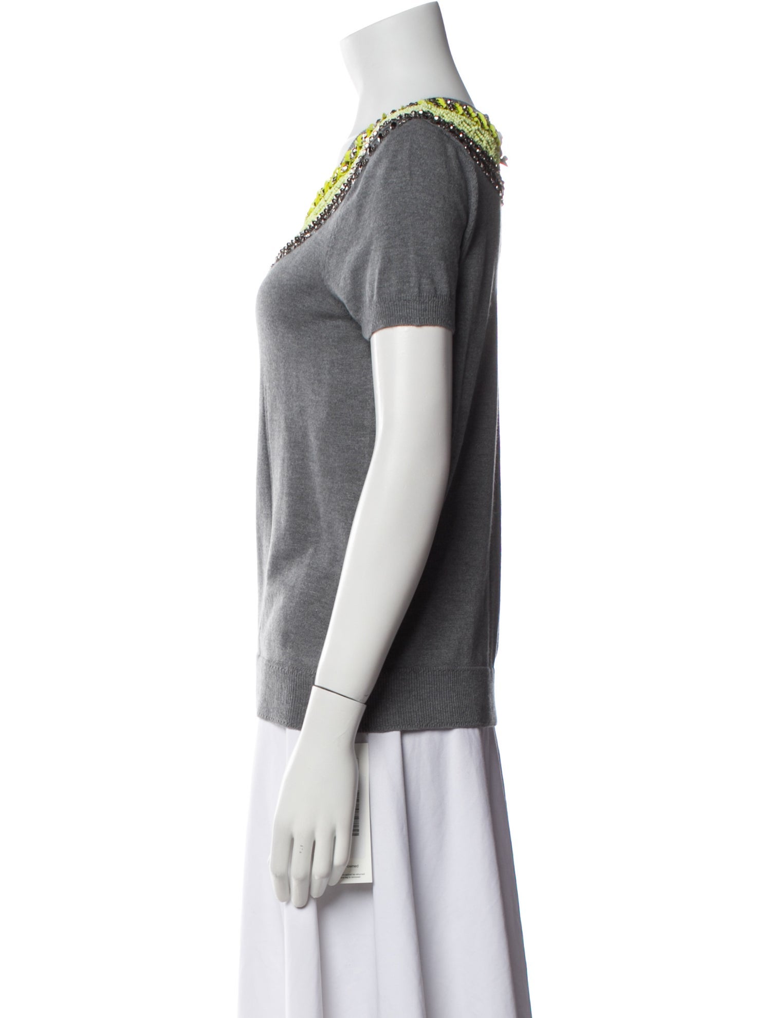 Milly Scoop Neck Sweater