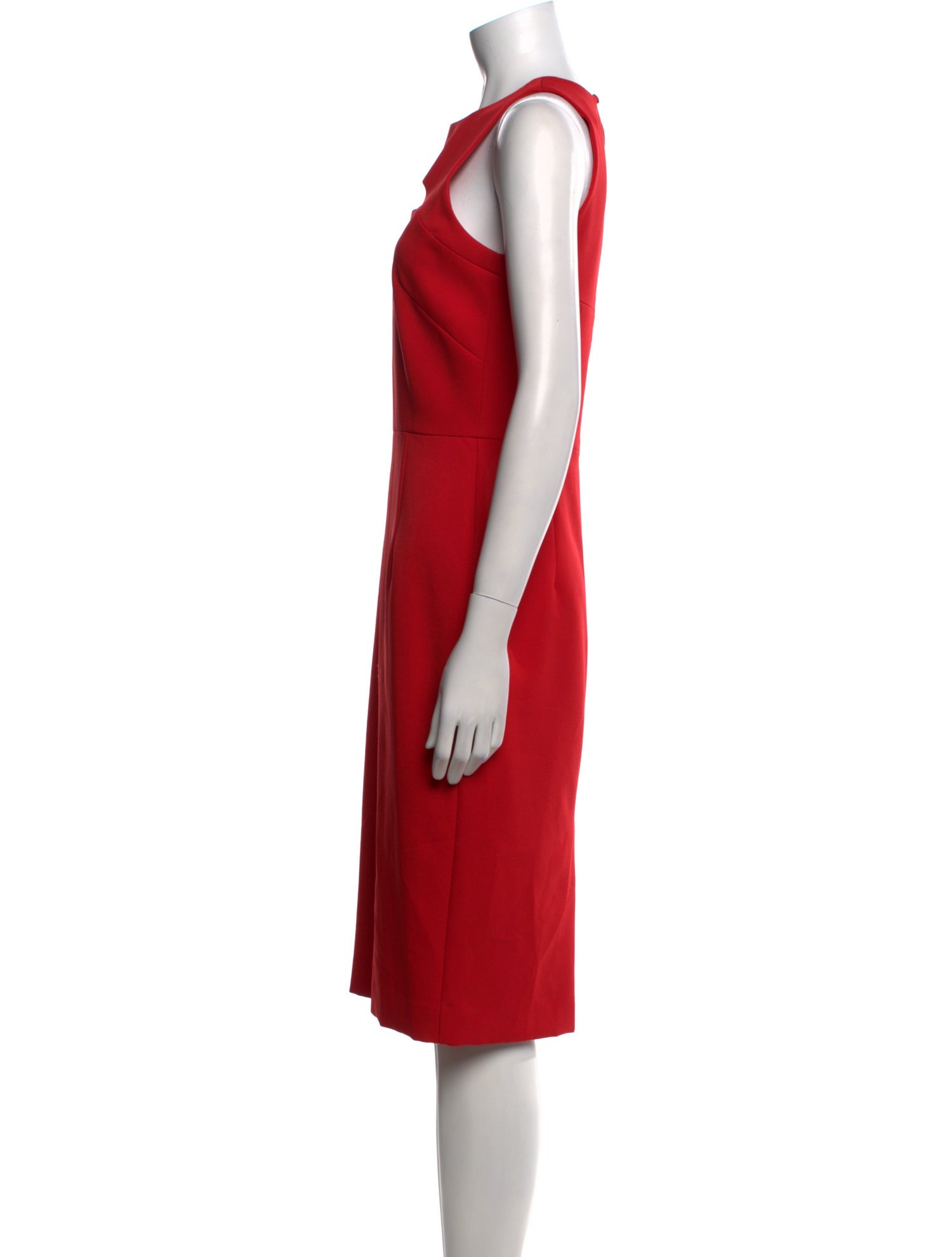 Milly Crew Neck Midi Length Dress