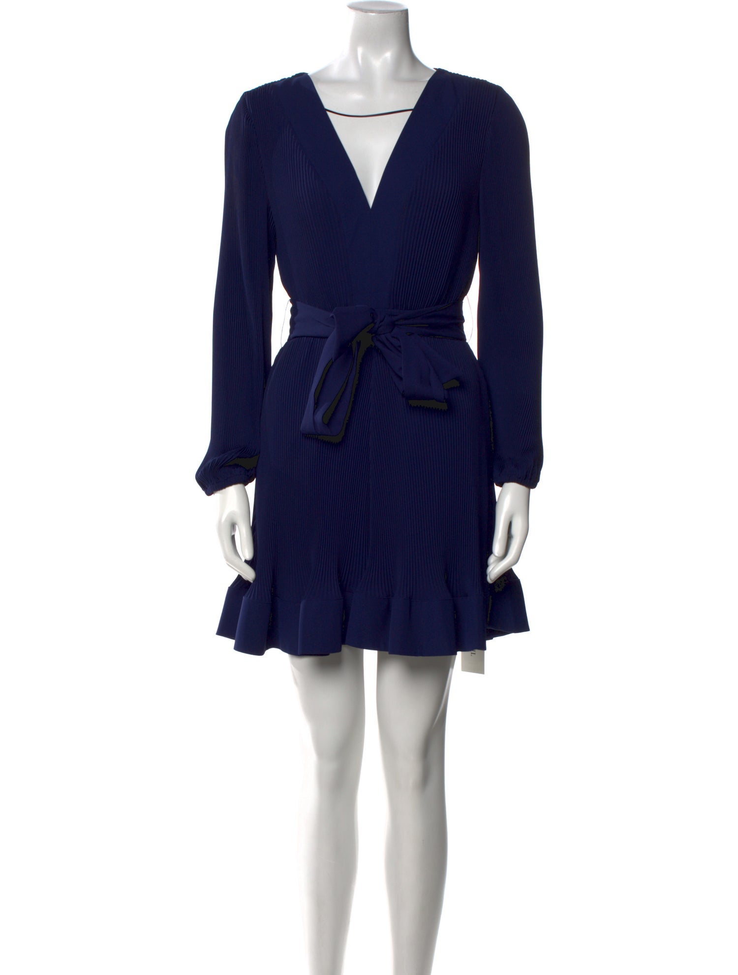 Milly V-Neck Mini Dress