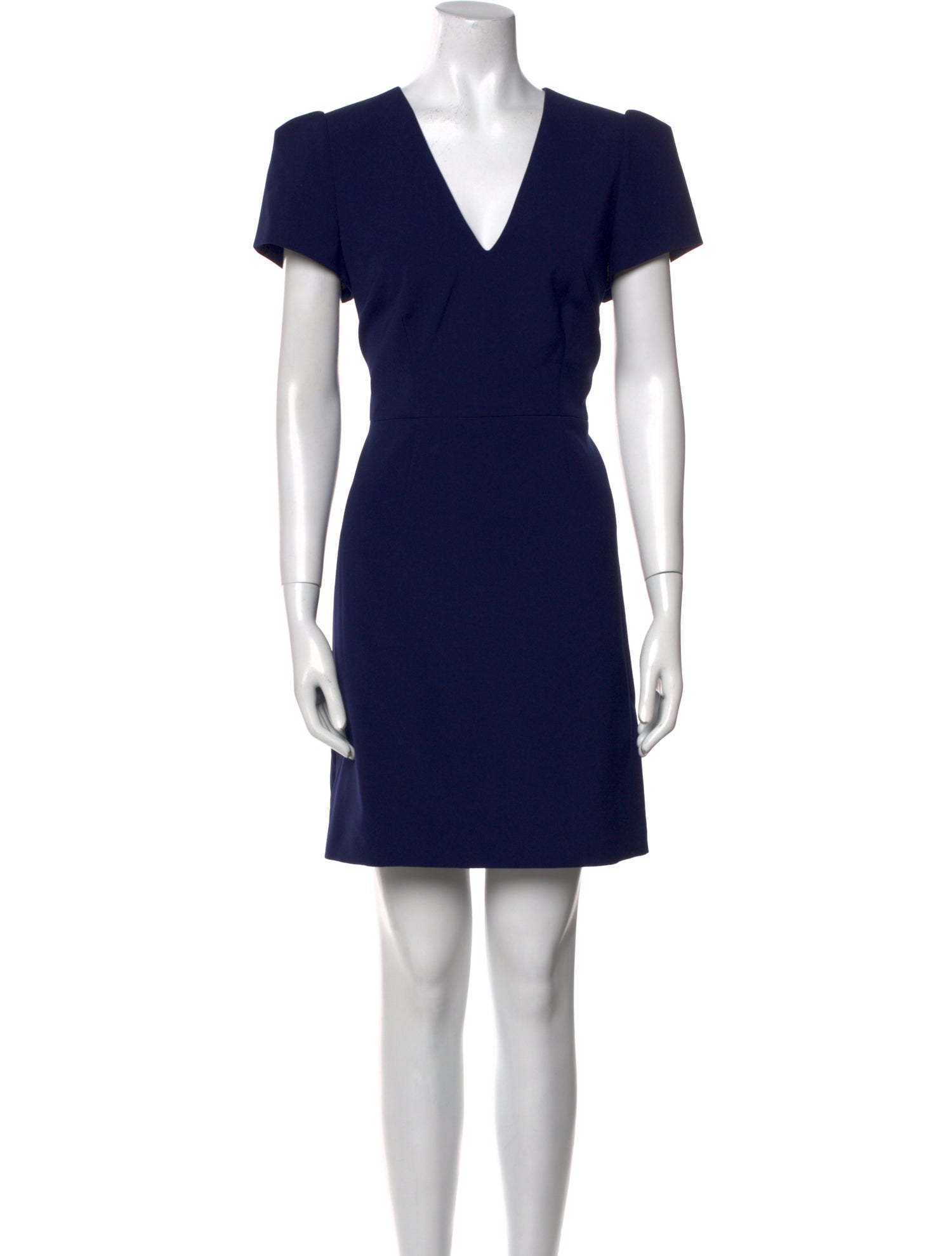 Milly V-Neck Mini Dress