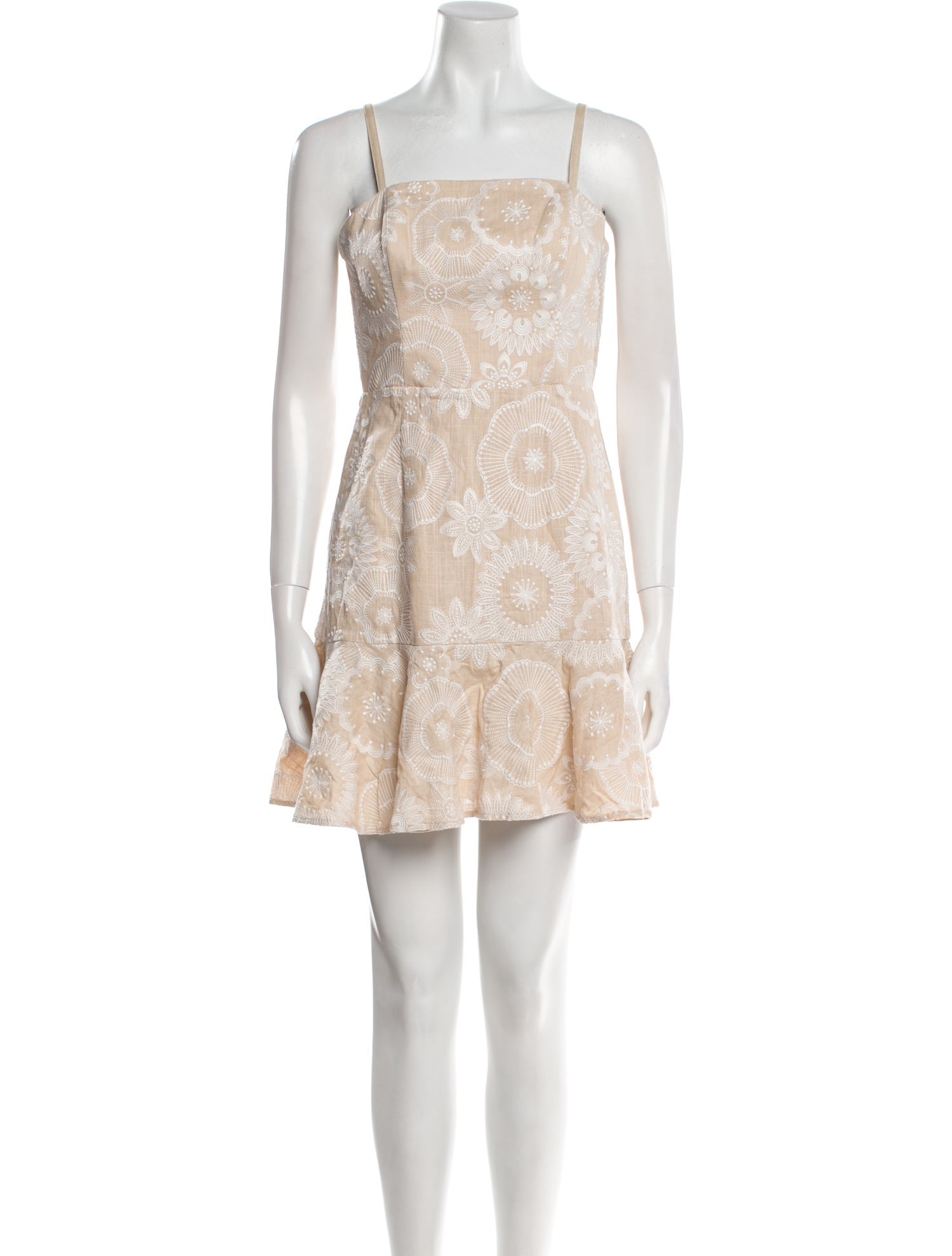 Milly Square Neckline Mini Dress w/ Tags