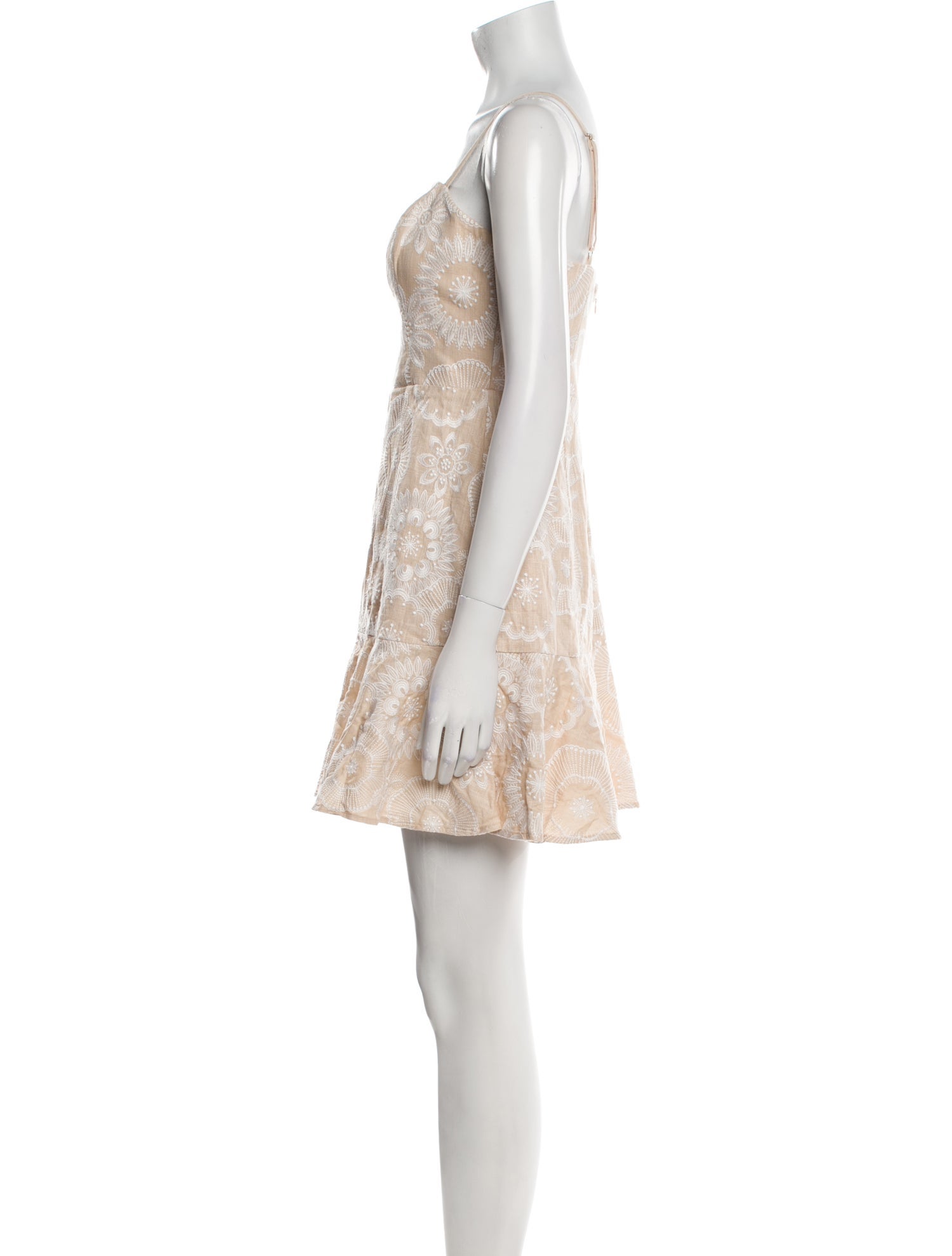 Milly Square Neckline Mini Dress w/ Tags