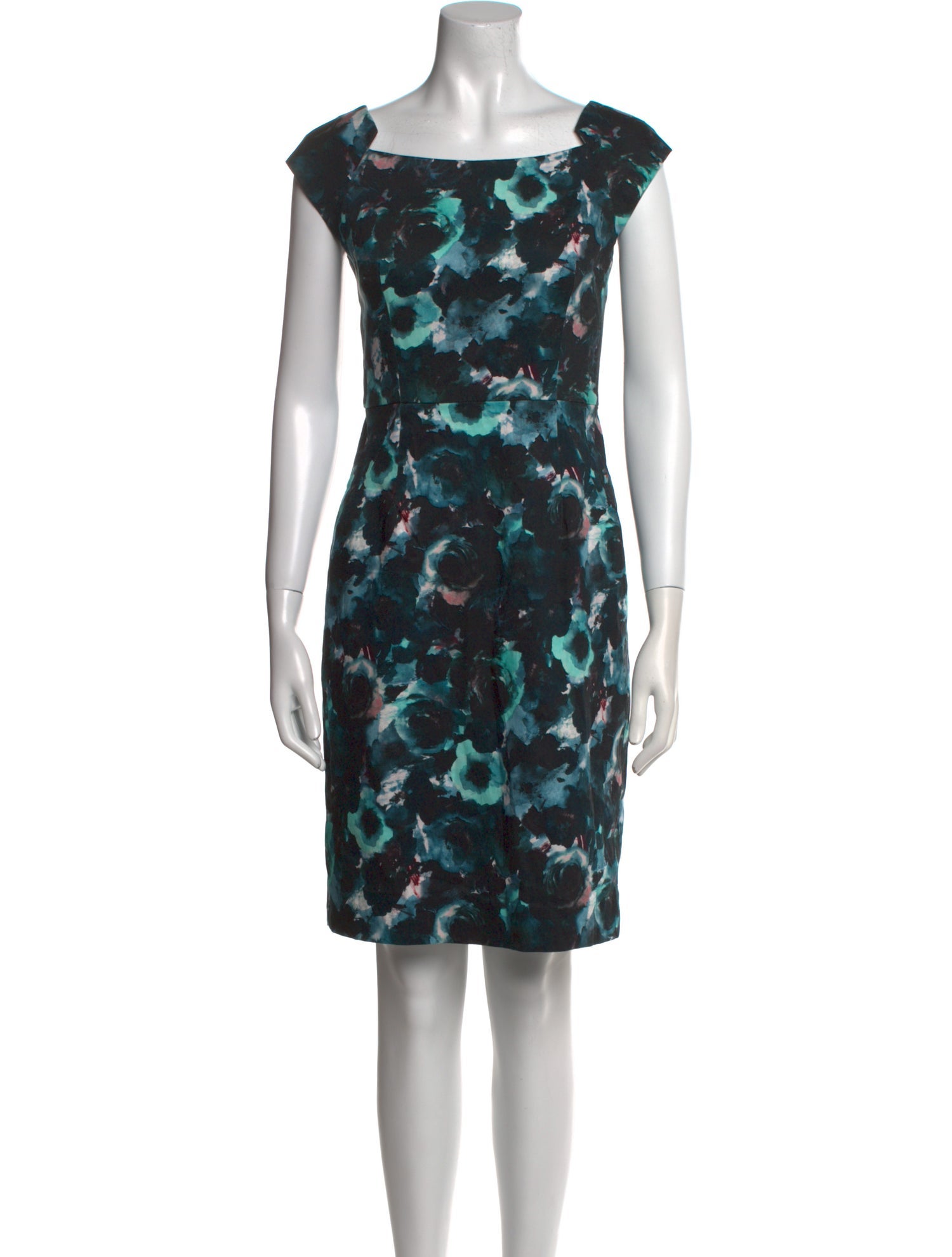 Milly Printed Knee-Length Dress