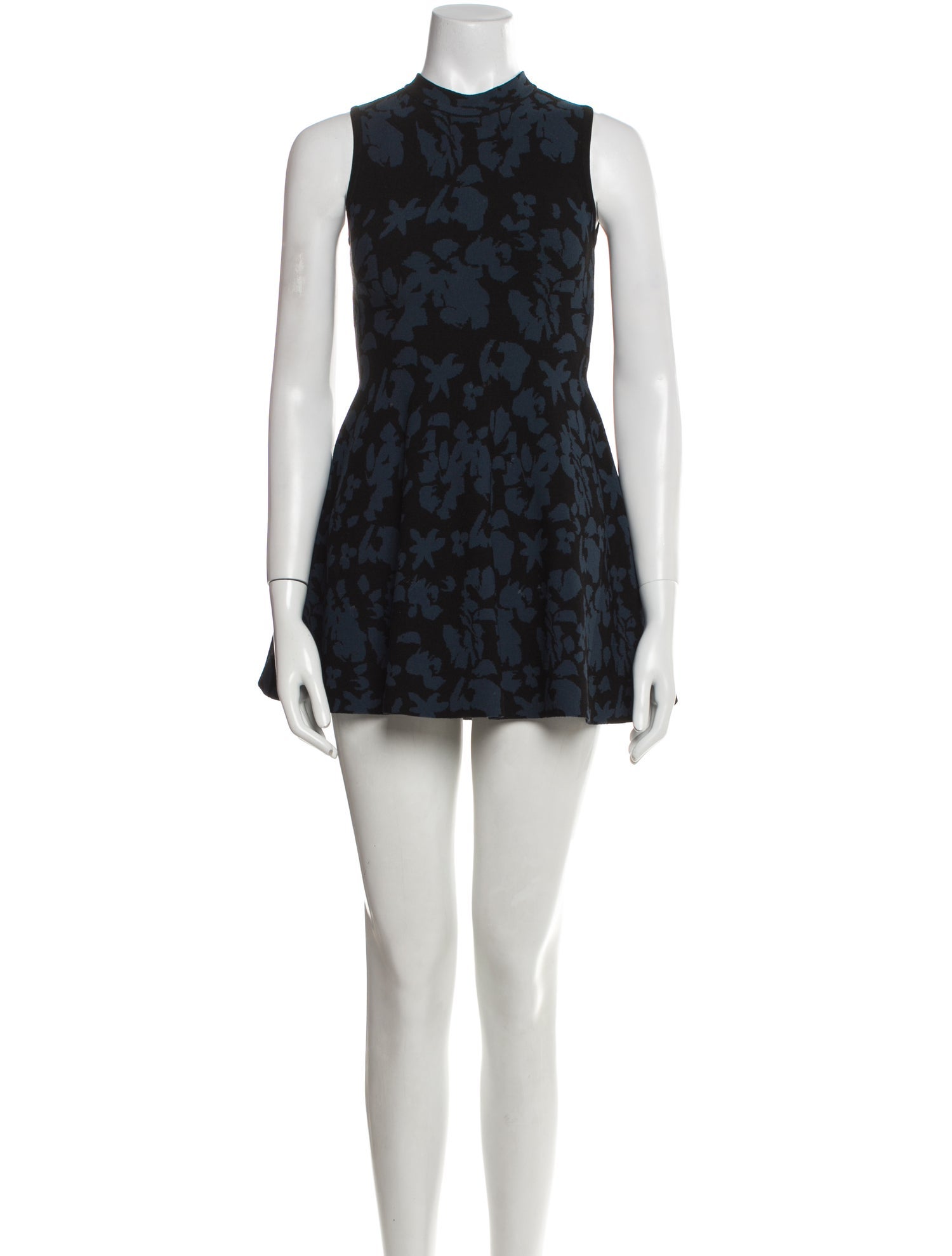 Milly Animal Print Mini Dress