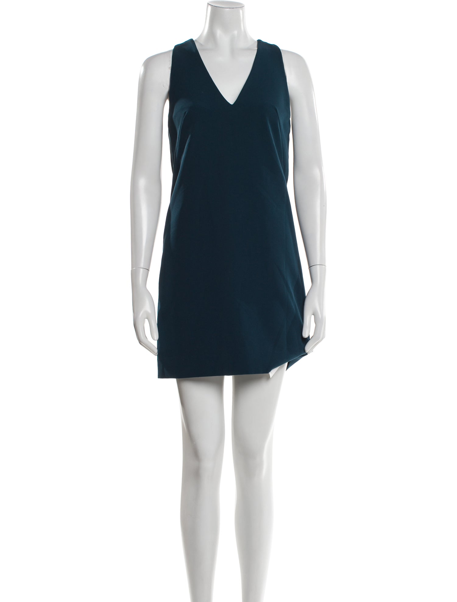 Milly V-Neck Mini Dress