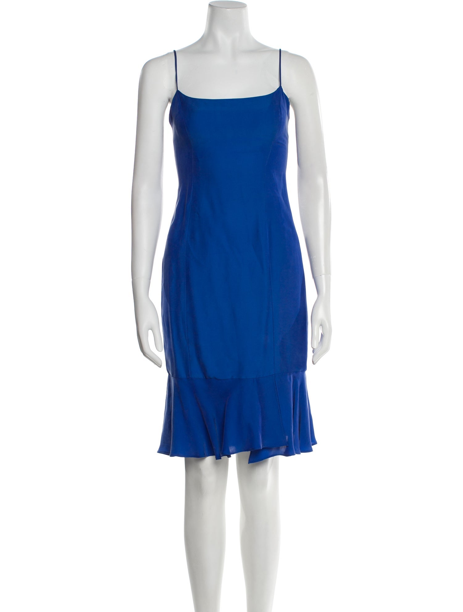 Milly Square Neckline Knee-Length Dress