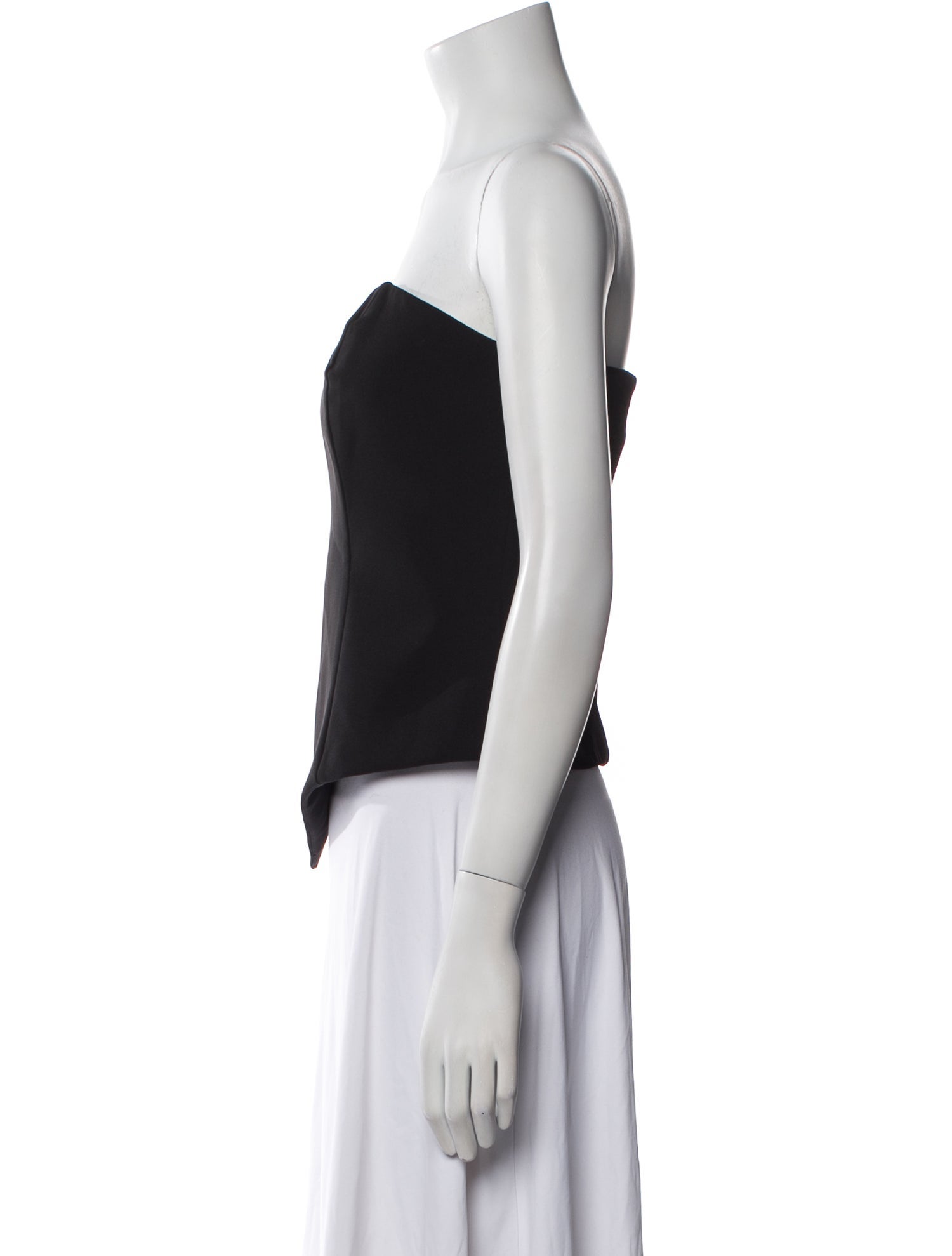 Milly Strapless Crop Top