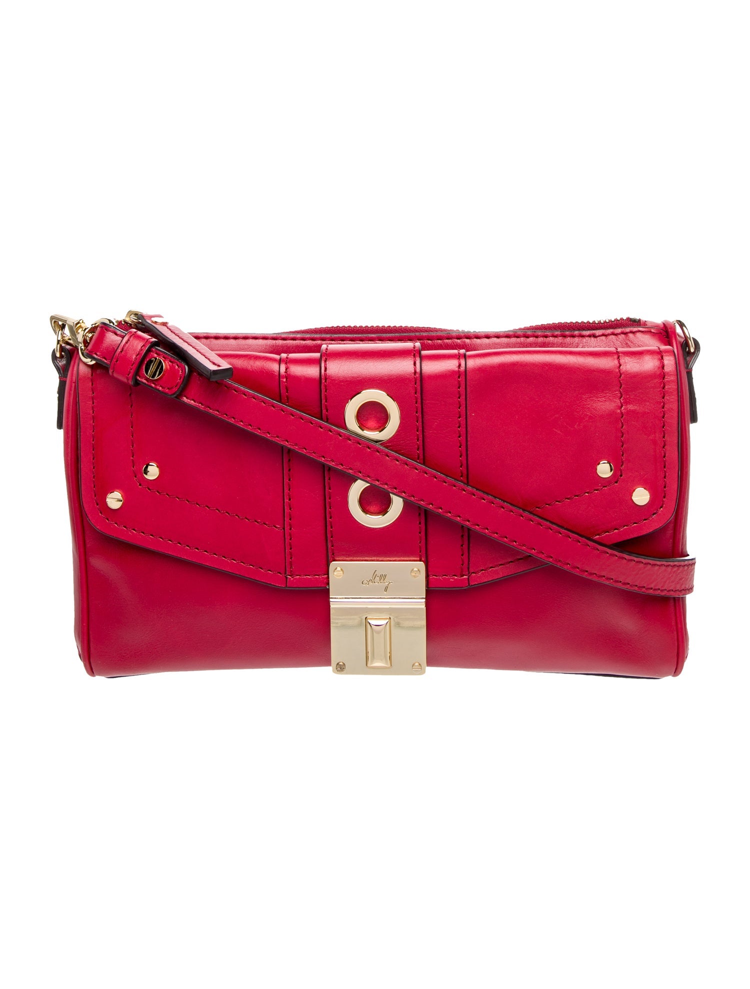 Milly Leather Crossbody Bag