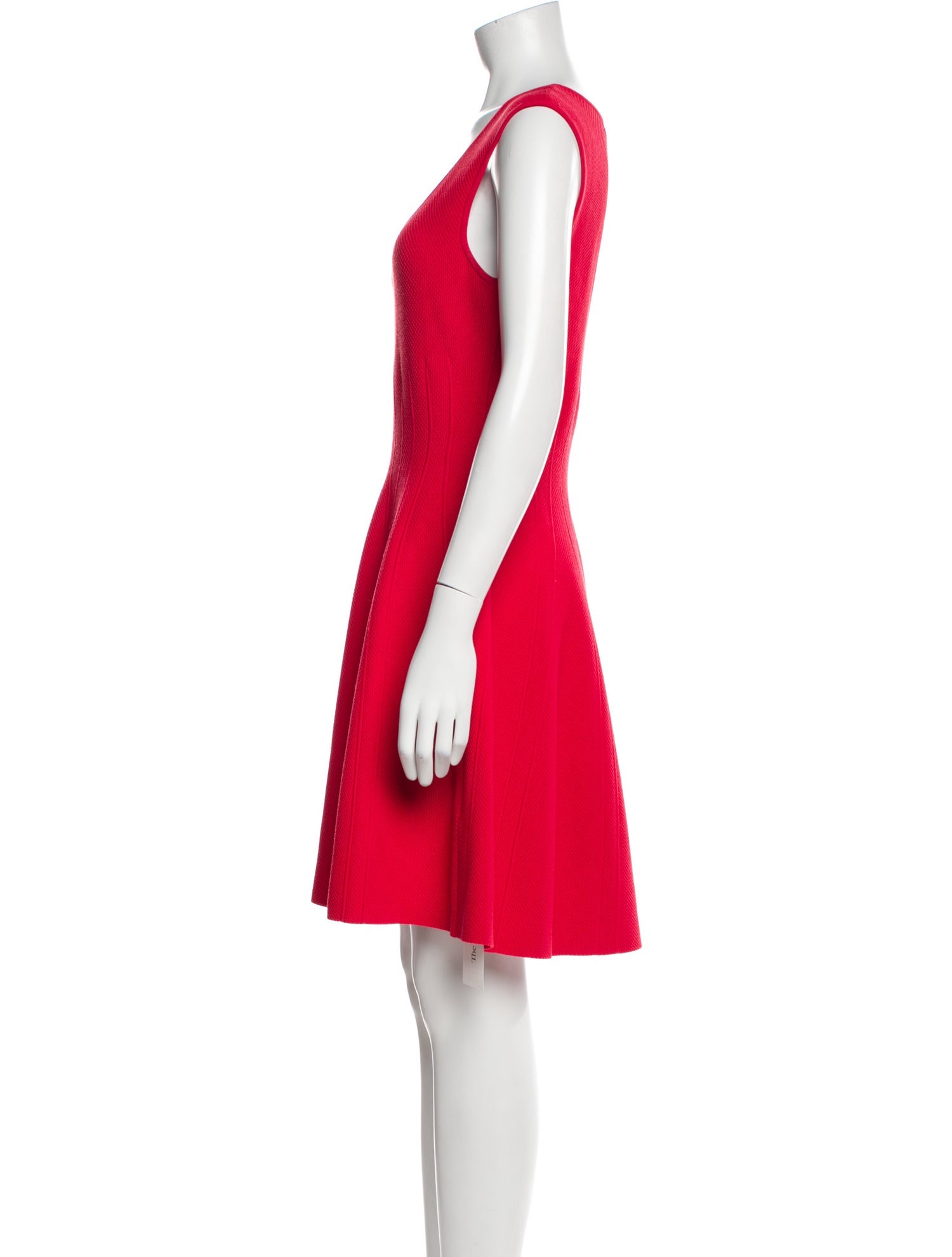 Milly V-Neck Mini Dress