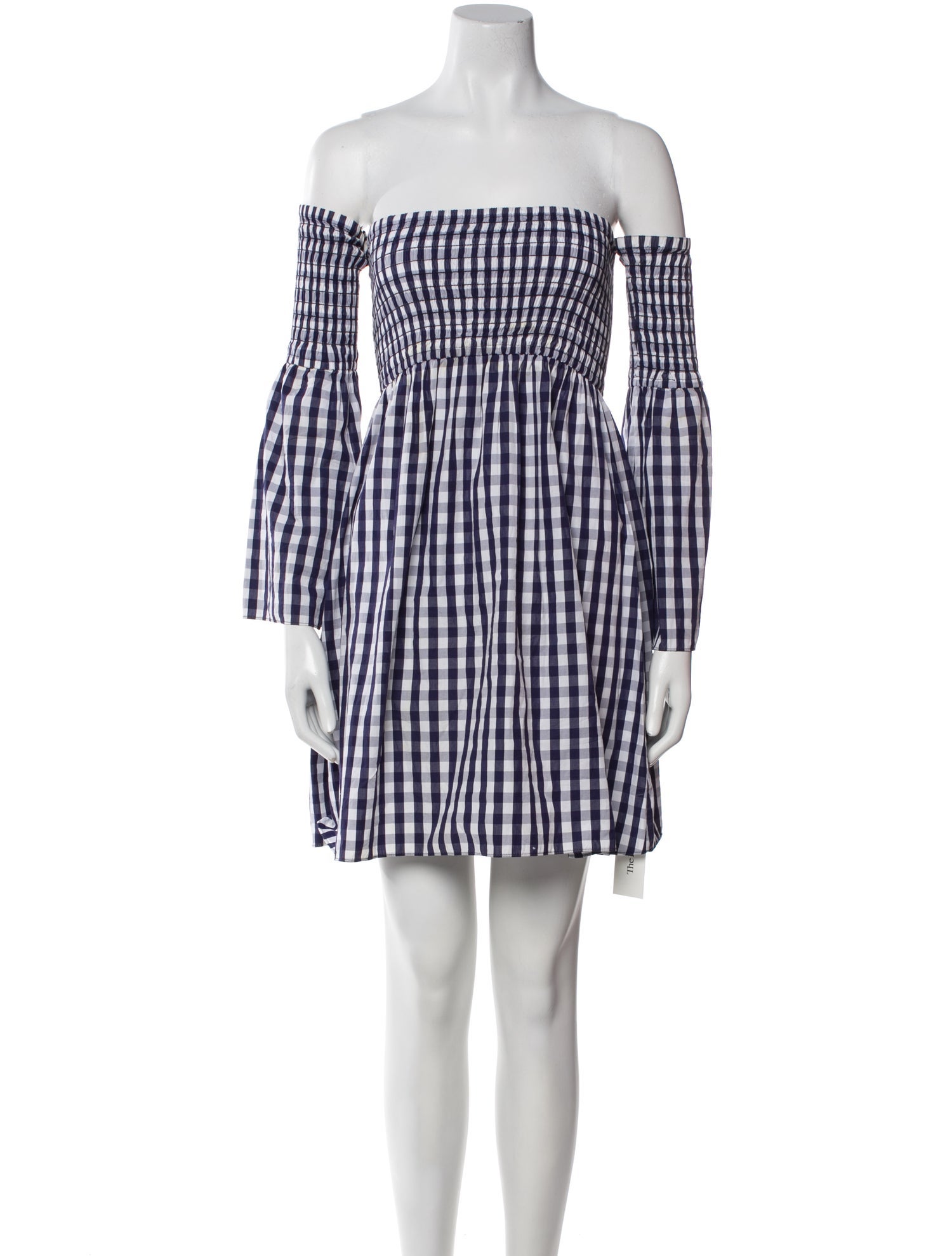 Milly Plaid Print Mini Dress