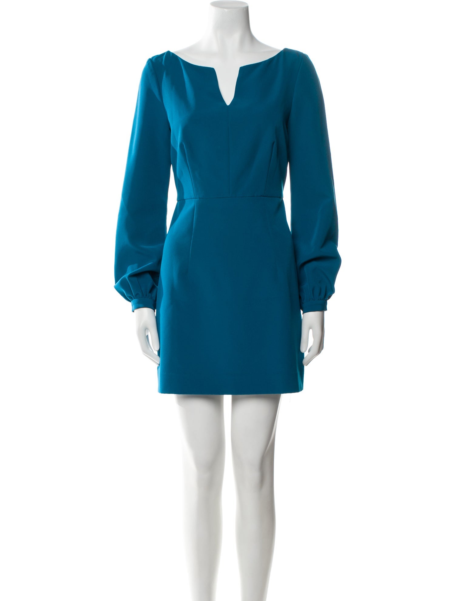 Milly V-Neck Mini Dress