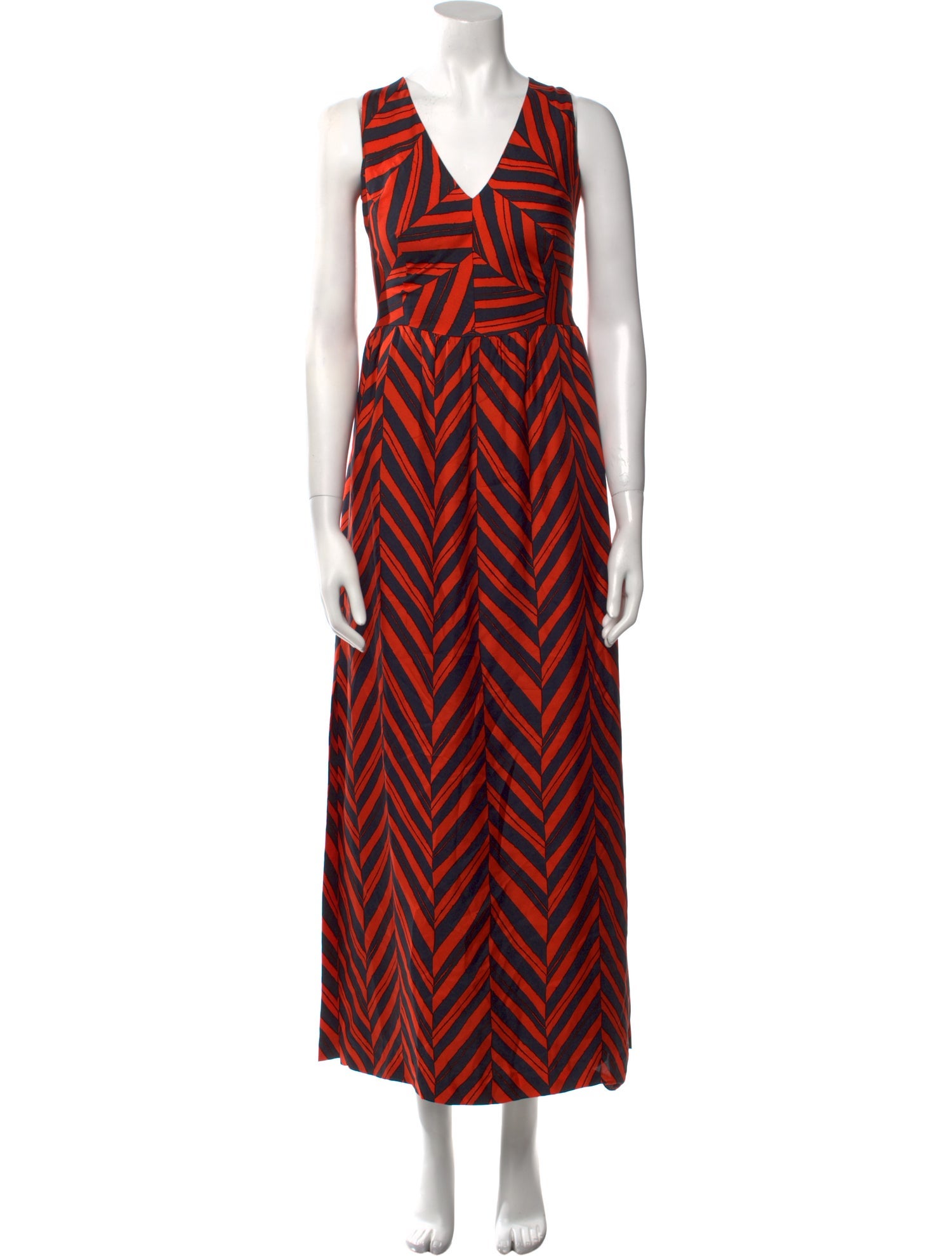 Milly Silk Long Dress