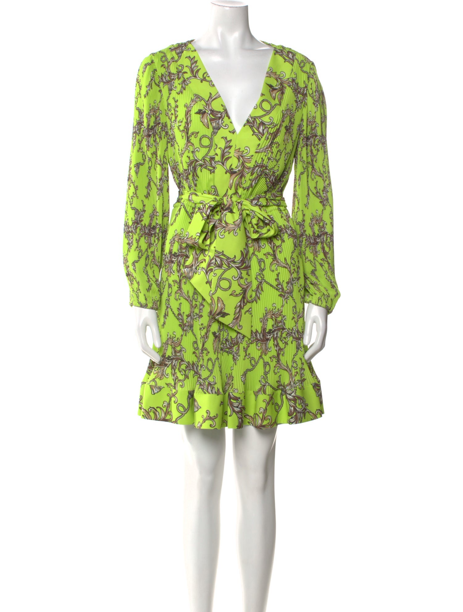 Milly Floral Print Mini Dress