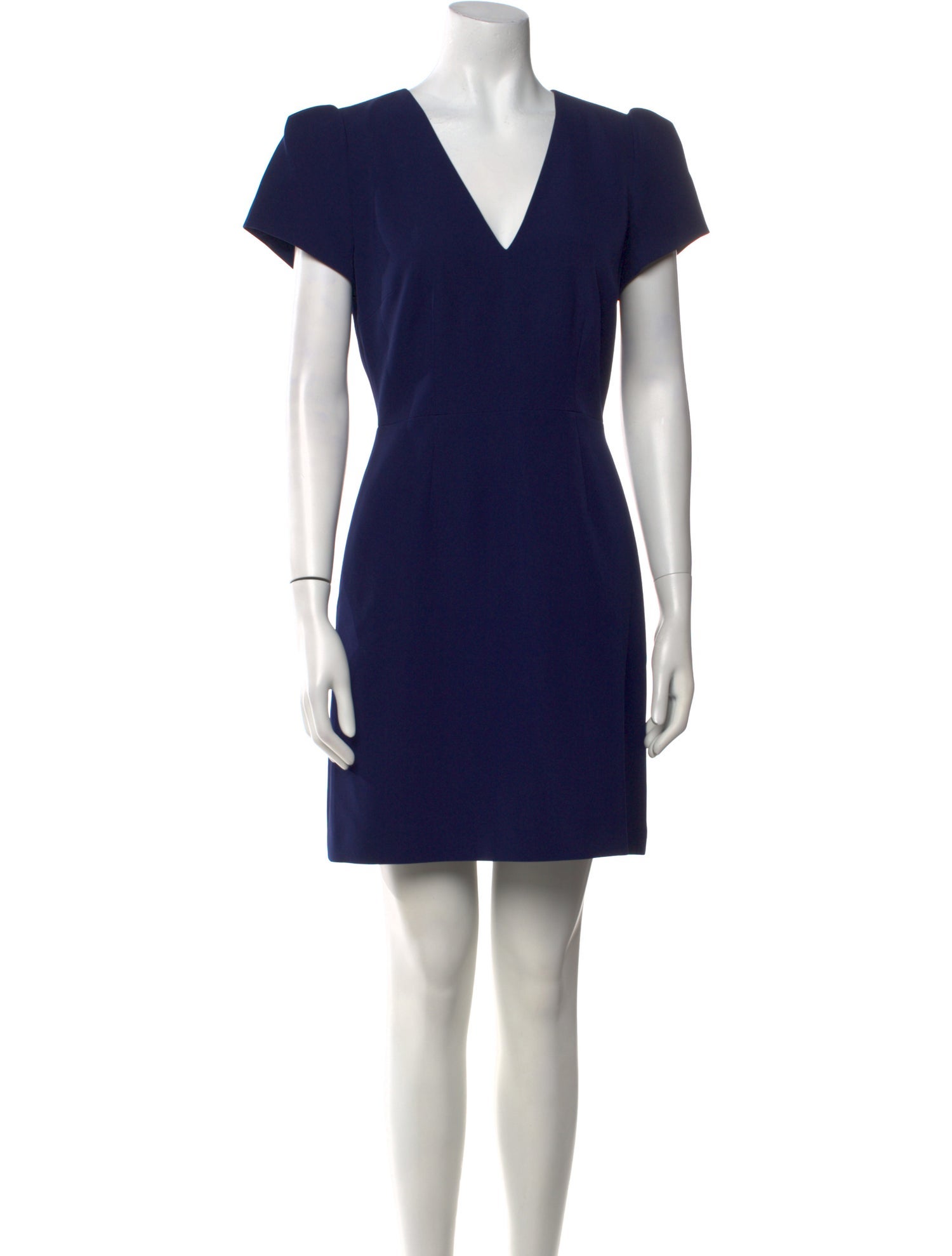 Milly V-Neck Mini Dress