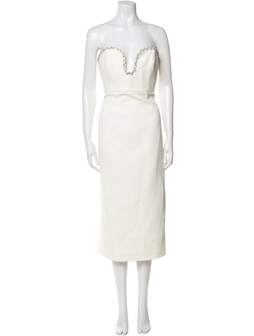 Milly Strapless Midi Length Dress