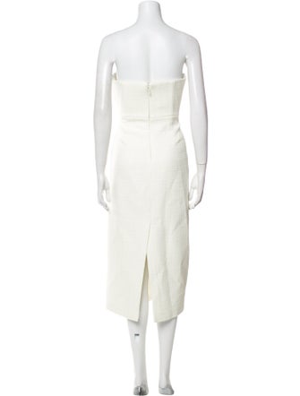 Milly Strapless Midi Length Dress