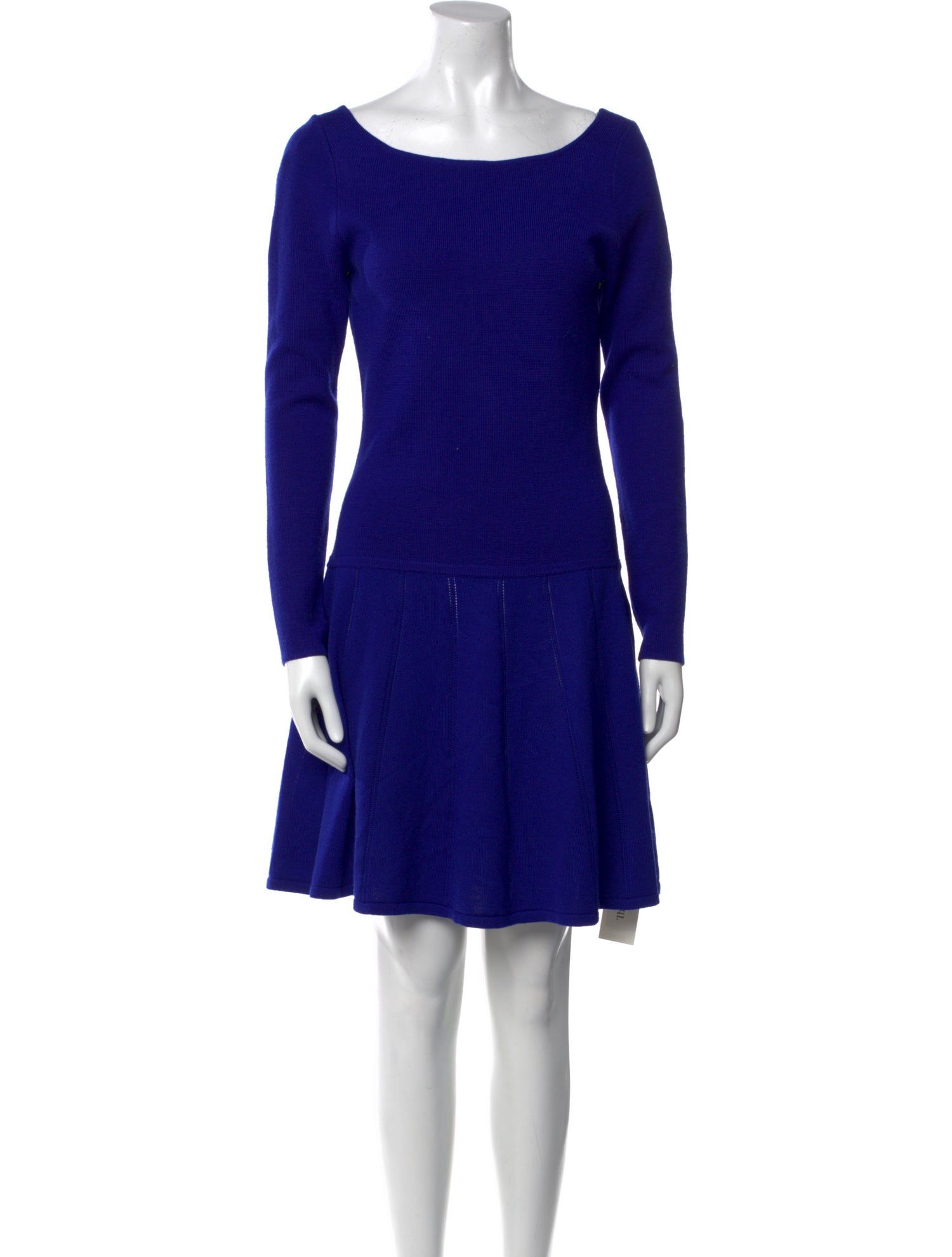 Milly Merino Wool Mini Dress