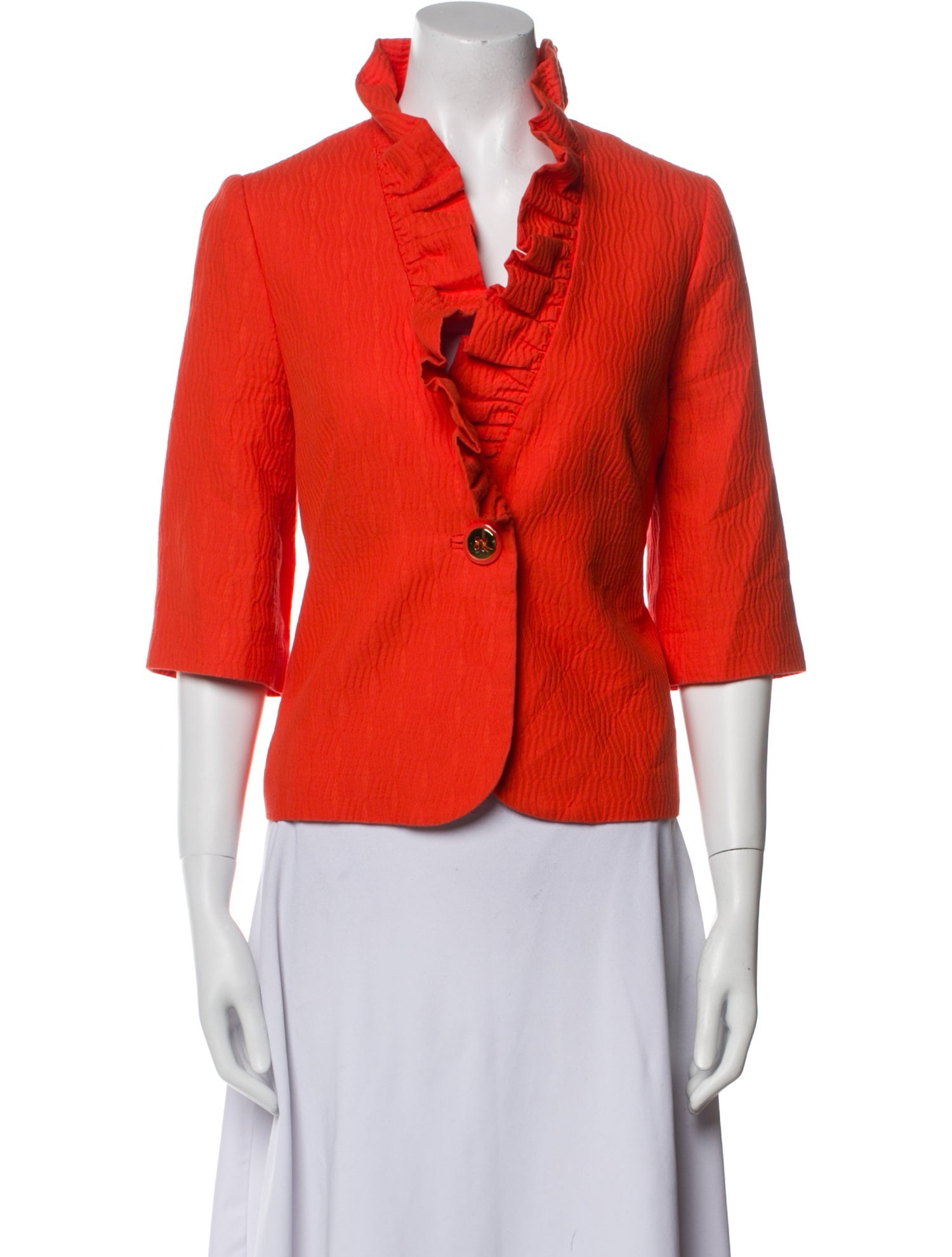 Milly Tweed Pattern Evening Jacket