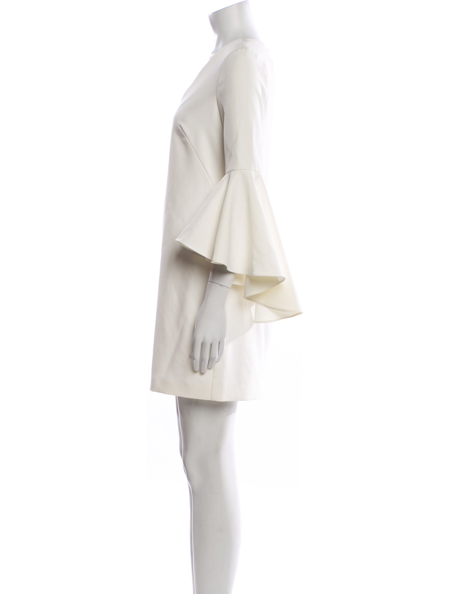 Milly V-Neck Mini Dress