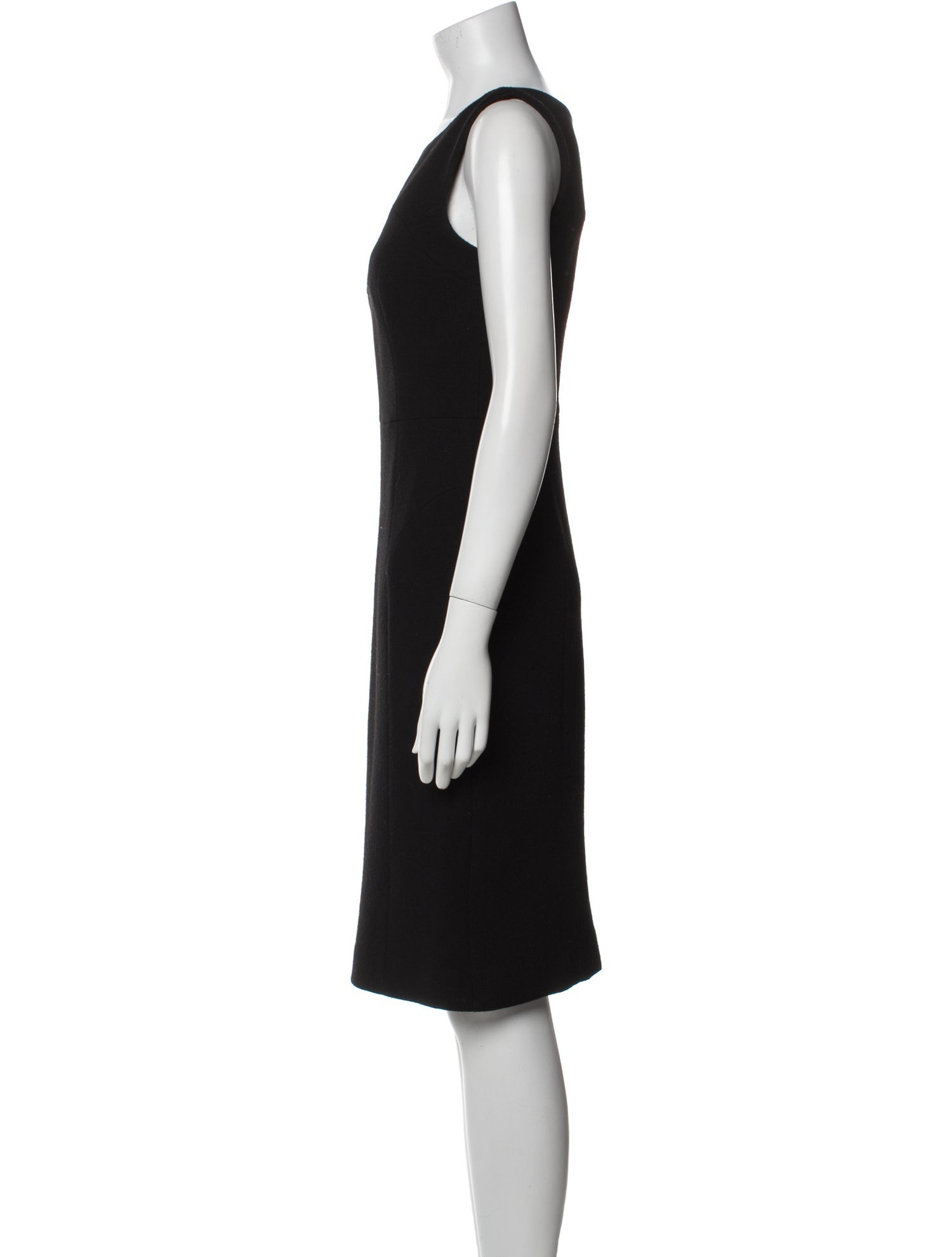 Milly Virgin Wool Knee-Length Dress