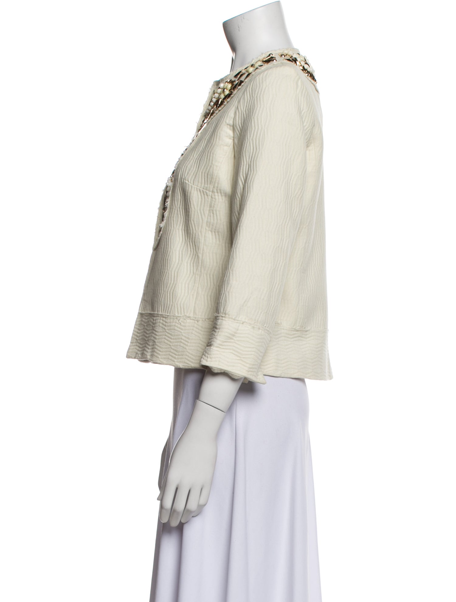 Milly Printed Evening Jacket