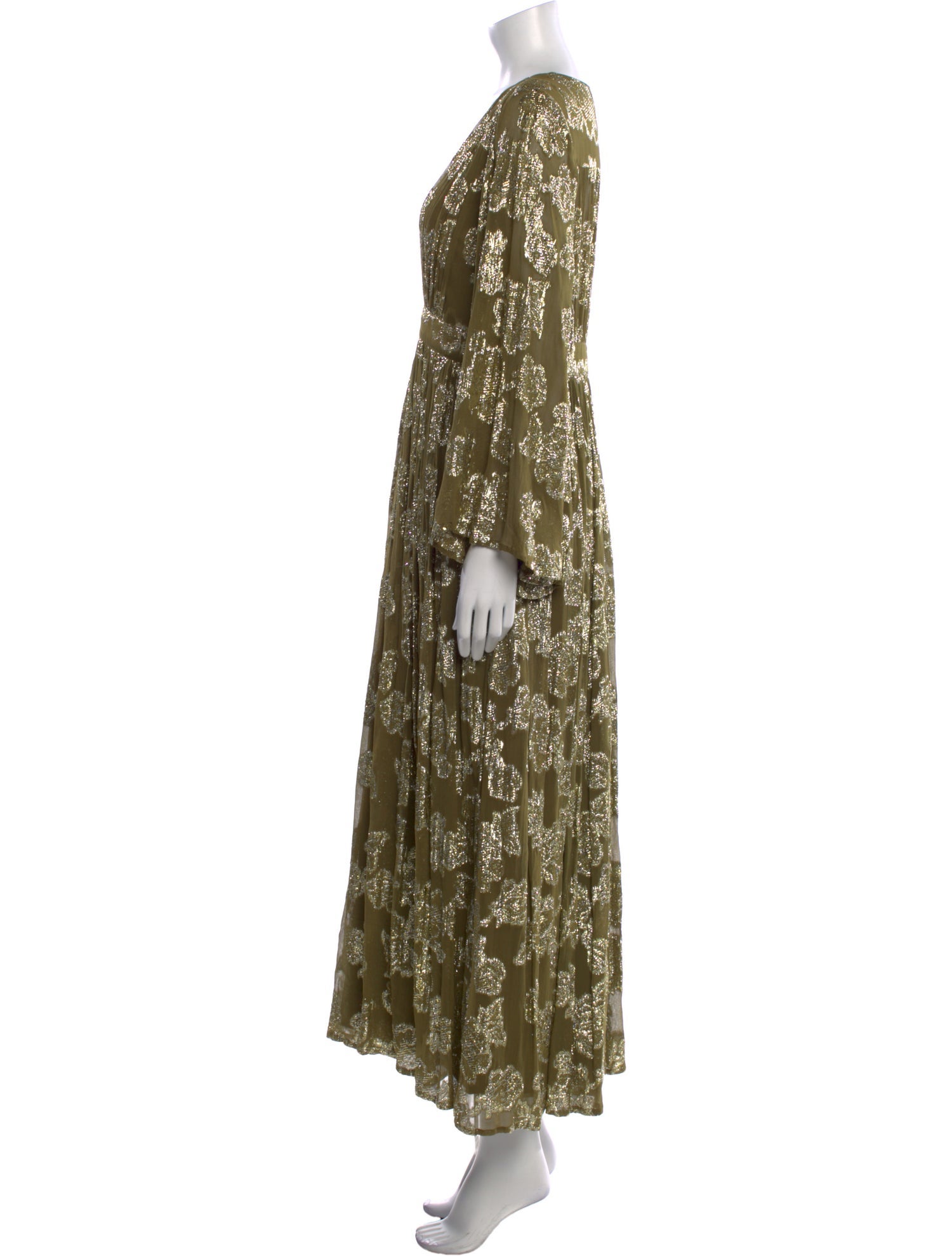 Milly Printed Long Dress