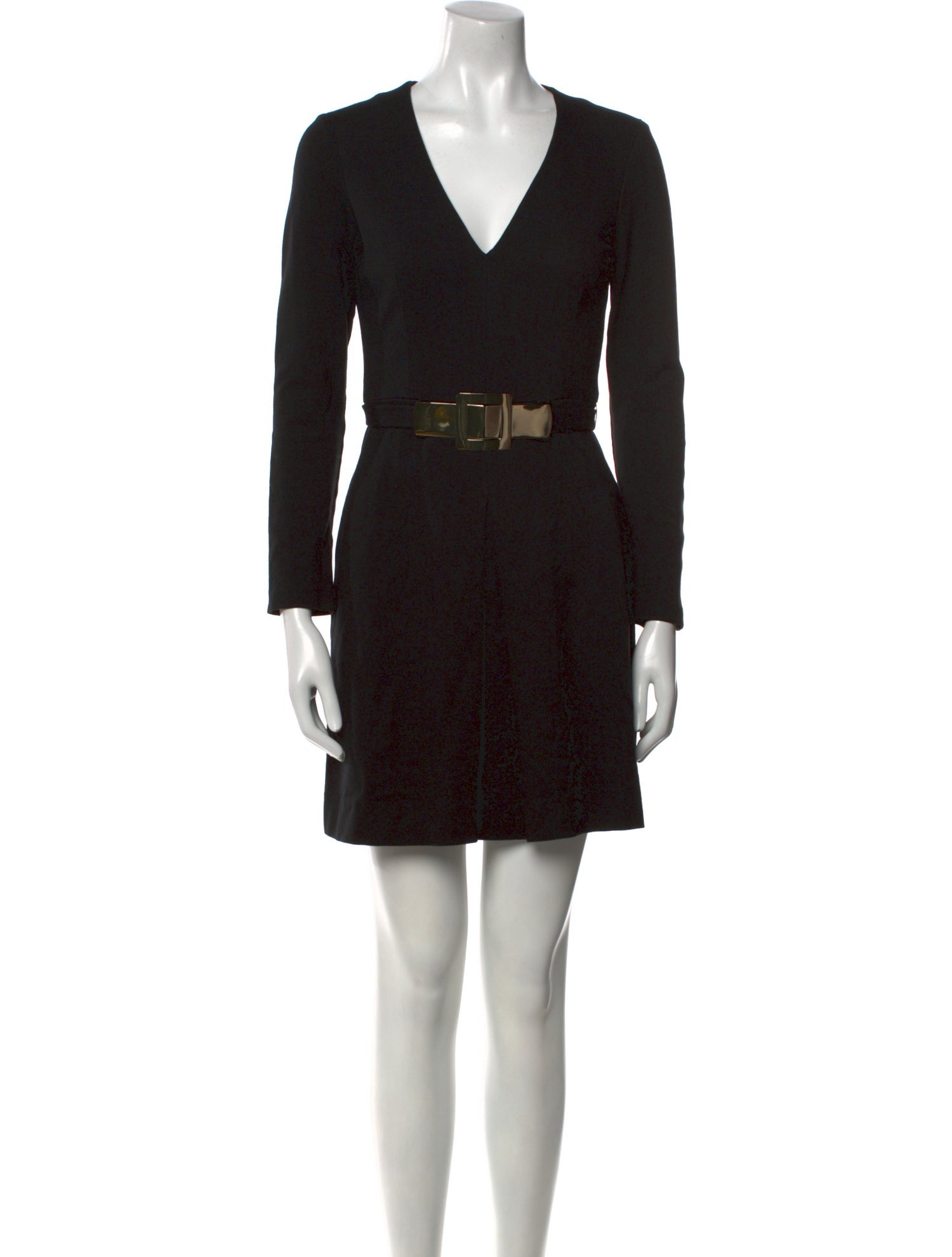 Milly V-Neck Mini Dress