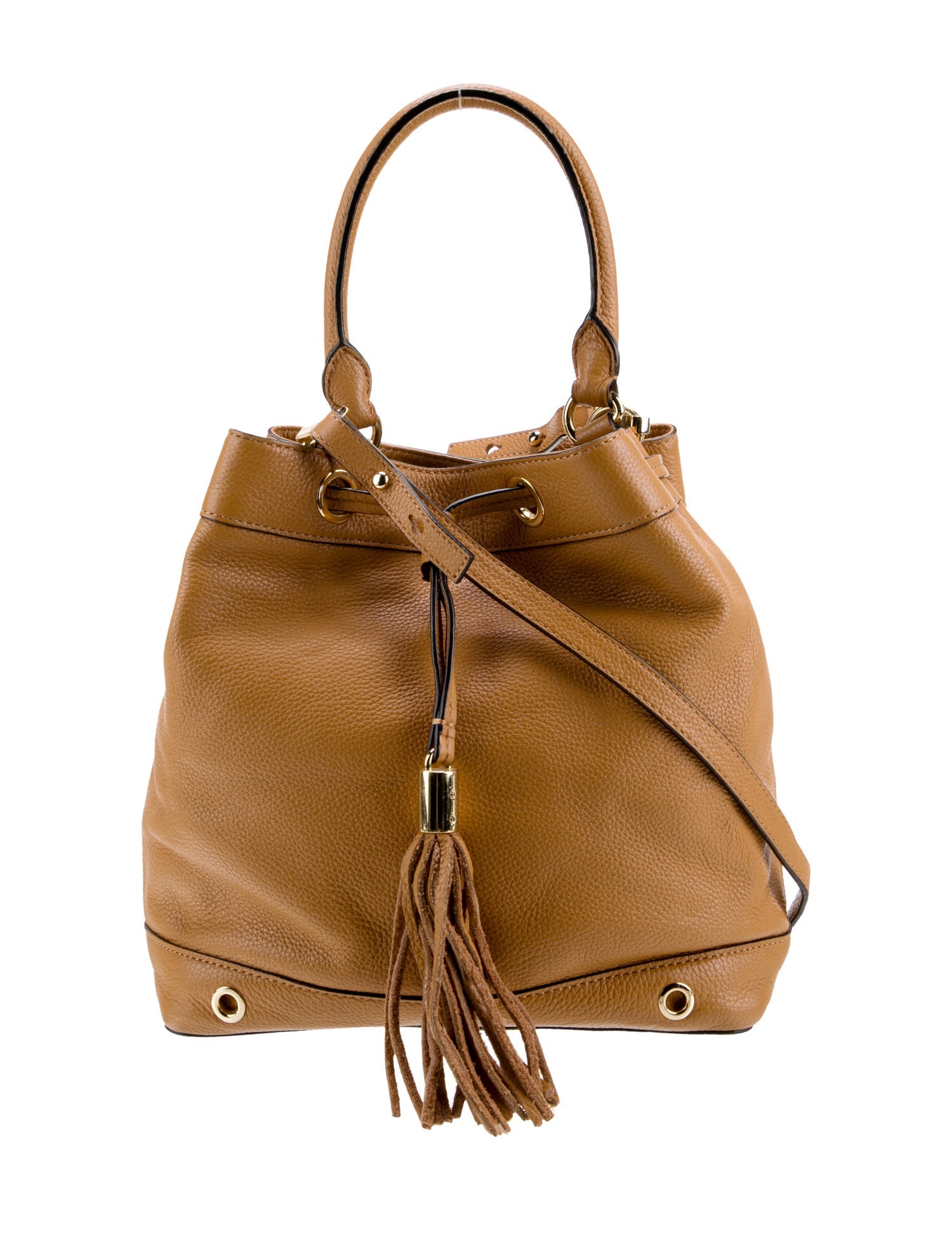 Milly Leather Top Handle Bag
