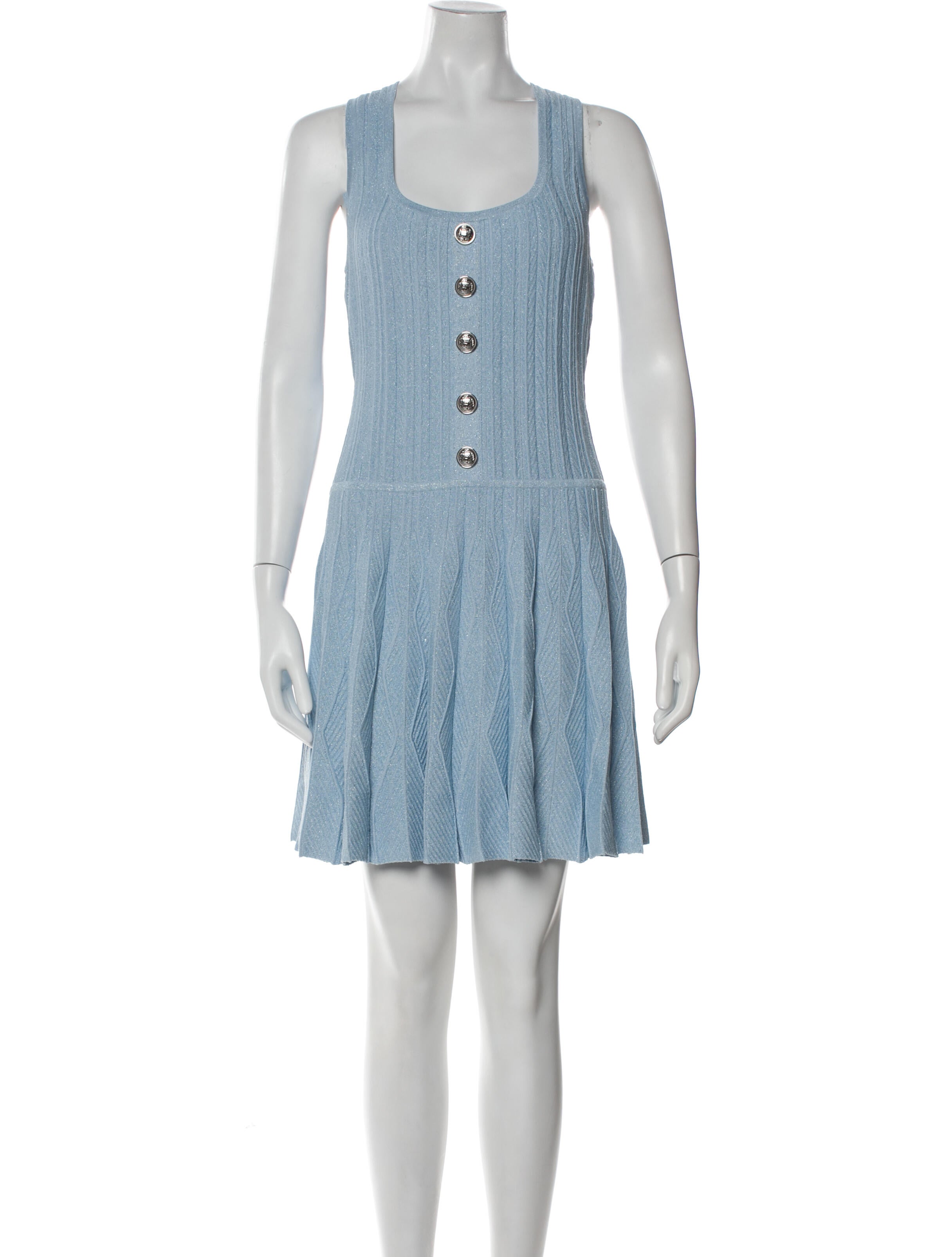 Milly Scoop Neck Mini Dress w/ Tags