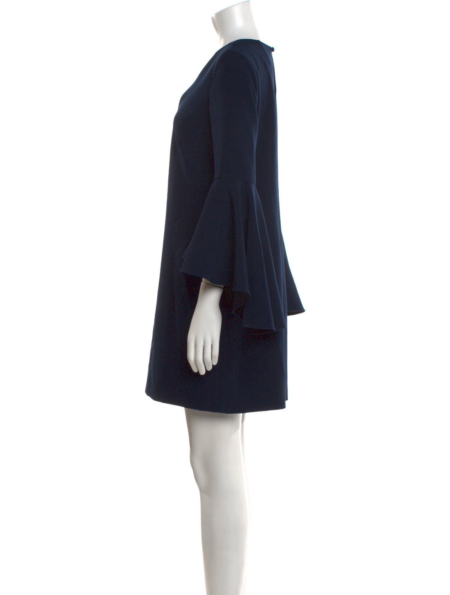 Milly V-Neck Mini Dress